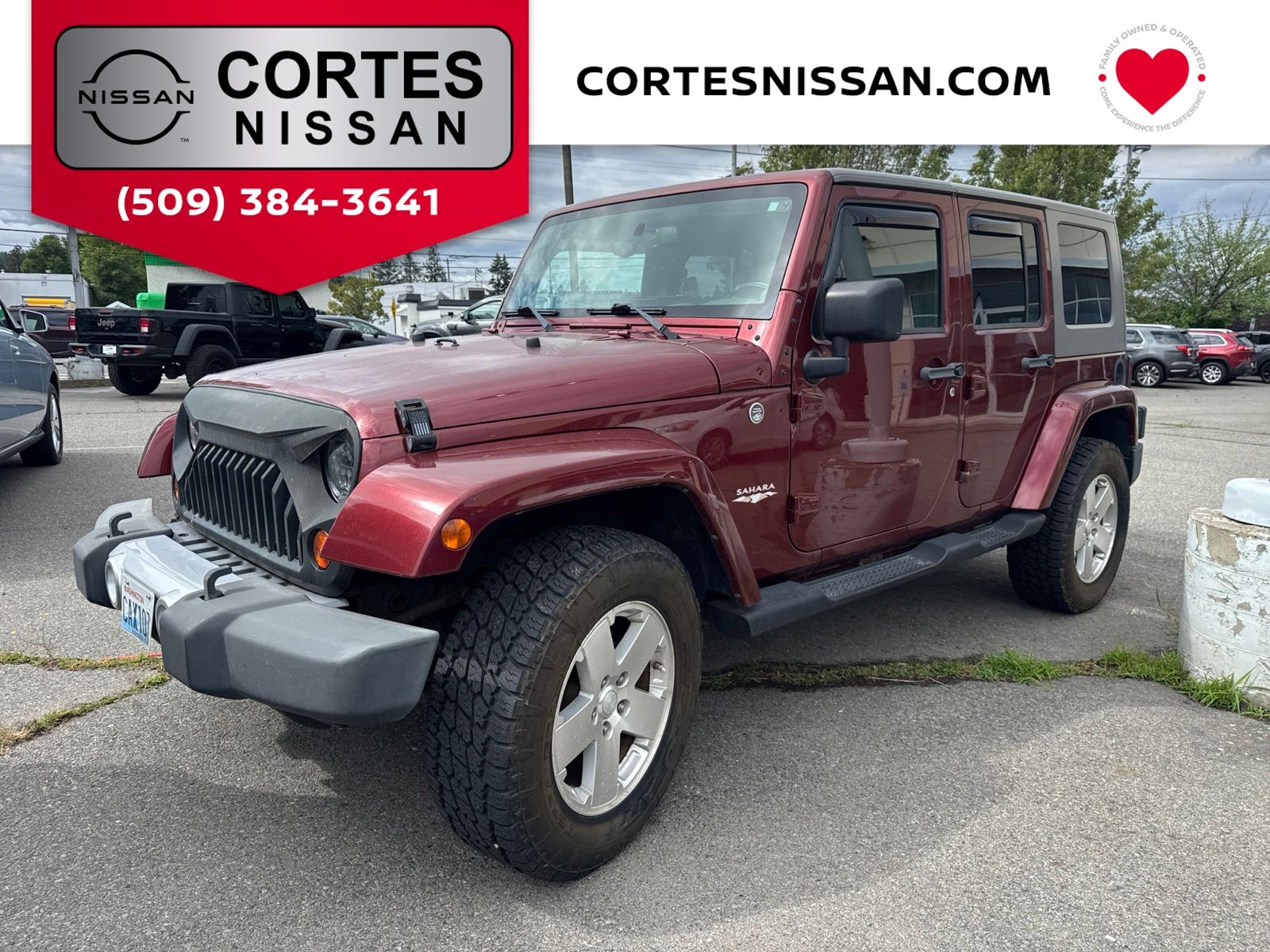 Red Rock Crystal Pearlcoat 2008 Jeep Wrangler SUV / Crossover Four-Wheel Drive 6-Speed Manual