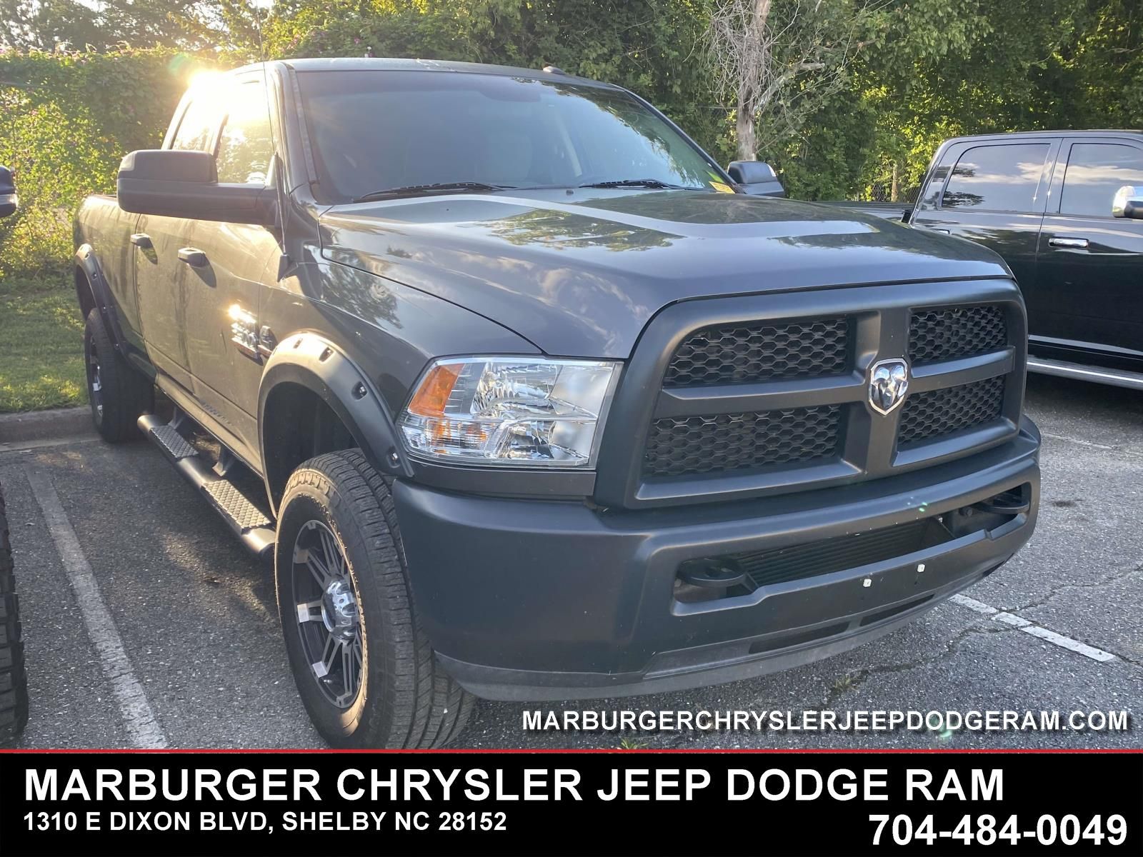 Gray (Granite Crystal Metallic Clearcoat) 2018 RAM 2500 Pickup Truck Four-Wheel Drive 6-Speed Automatic