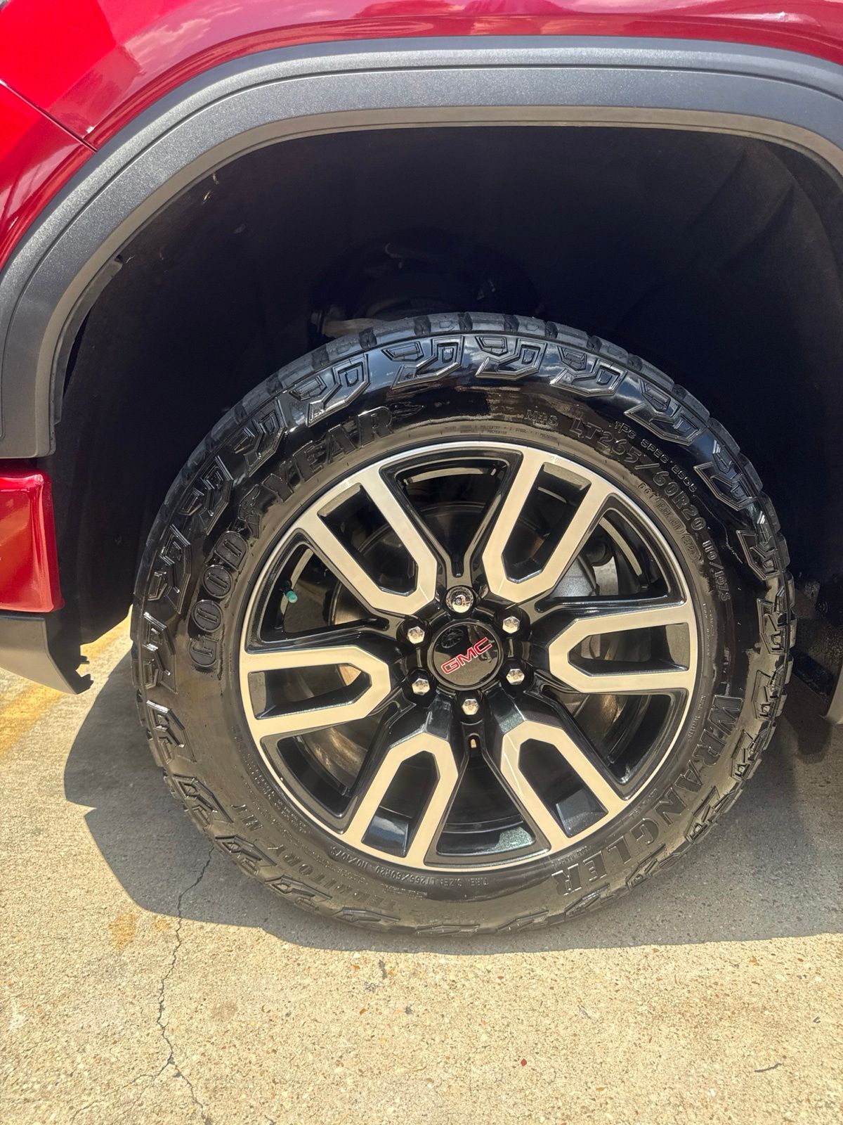 2024 GMC Sierra 1500 AT4 Red at Toyota of Kenner