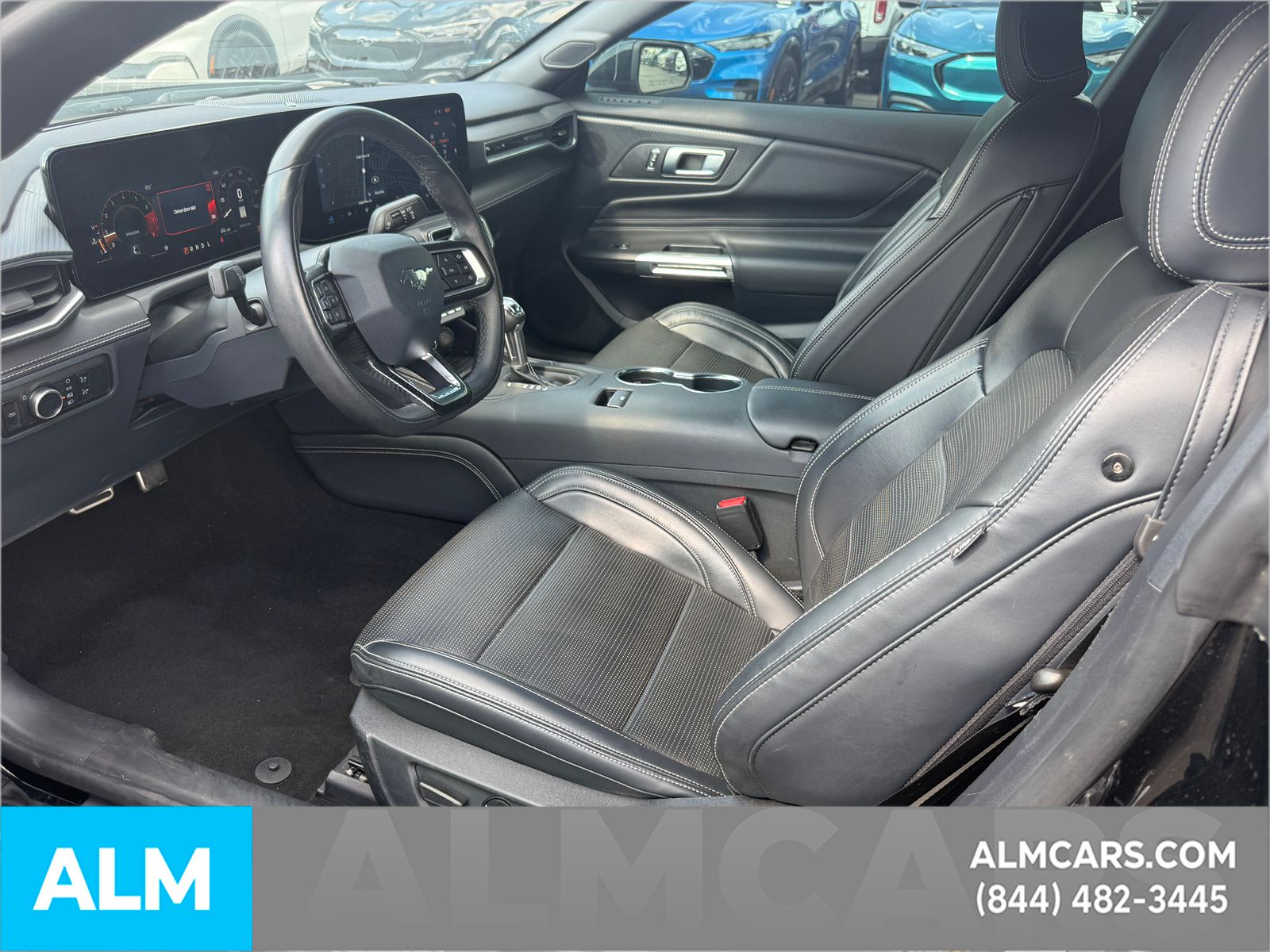 Used 2024 Shadow Black Ford EcoBoost Premium image 12