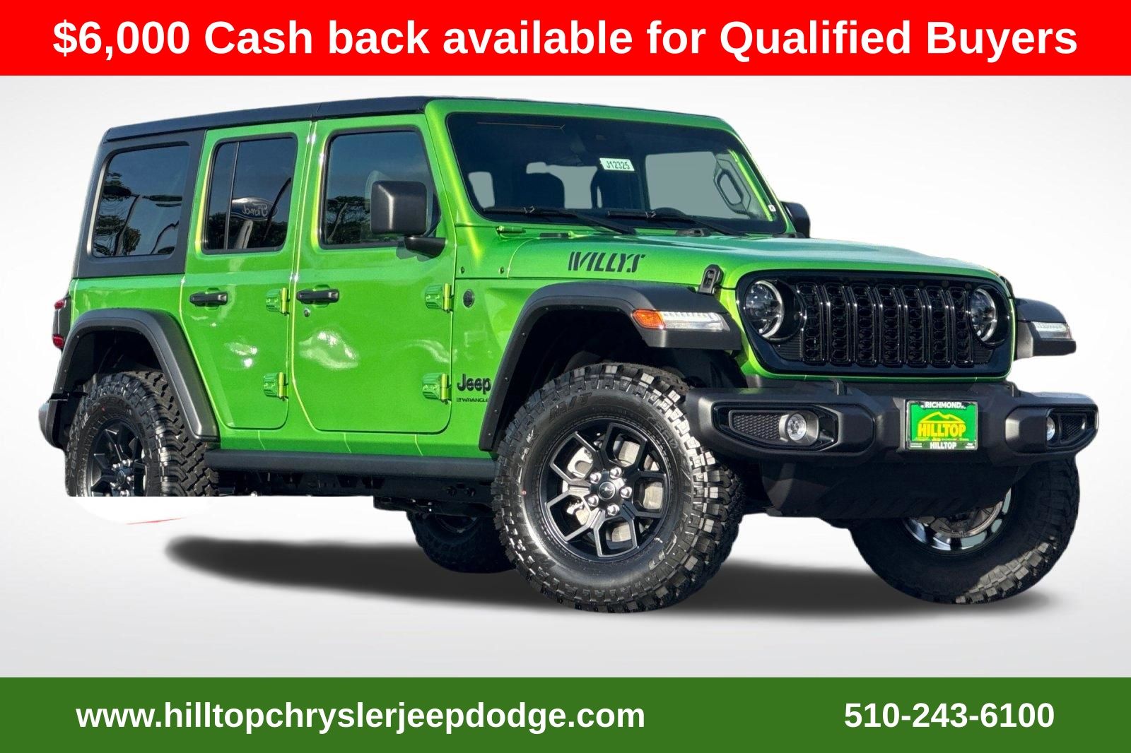 2025 Jeep Wrangler Willys 4-Door 4WD