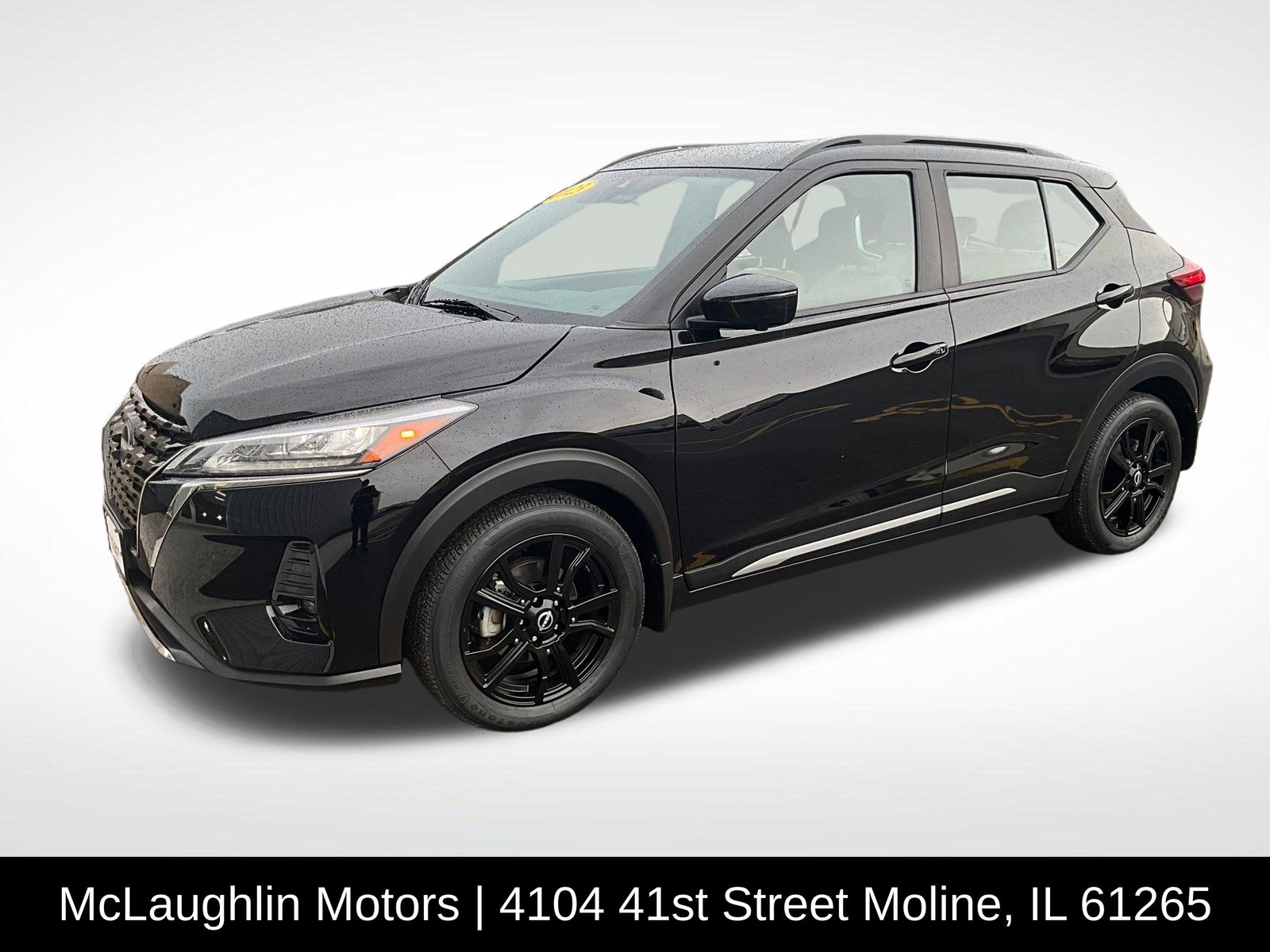 Super Black 2023 Nissan Kicks SUV / Crossover Front-Wheel Drive Continuously Variable Transmission
