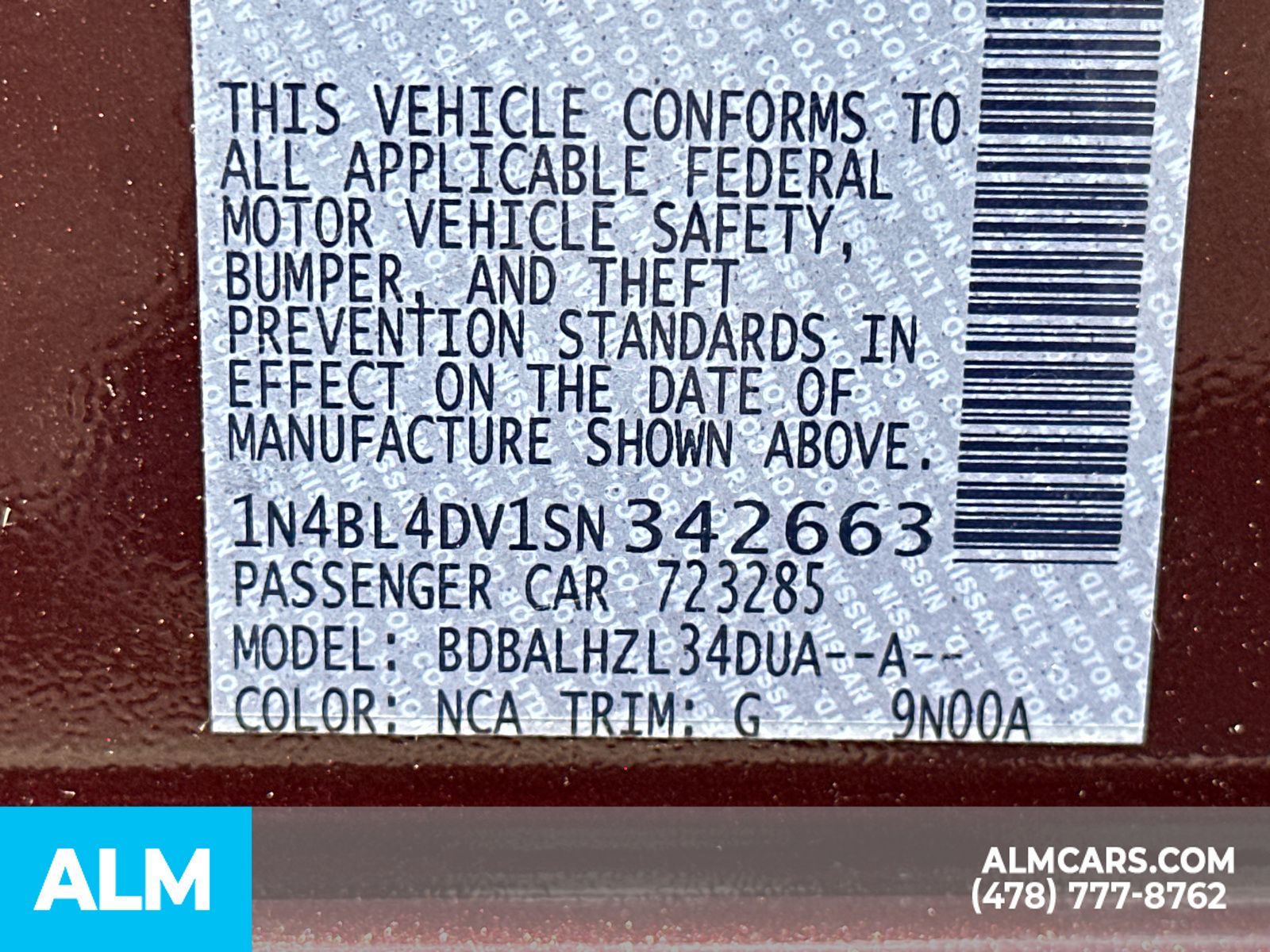 Used 2025 Red Nissan 2.5 SV image 35