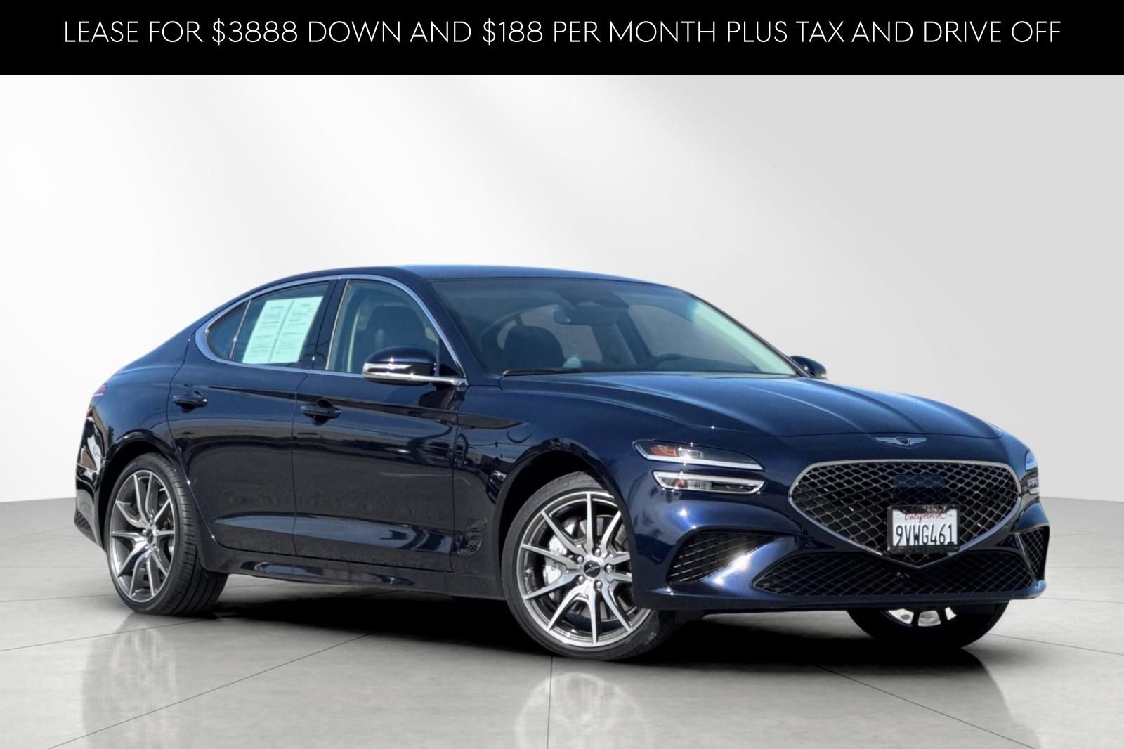 Capri Blue 2026 Genesis G70 2.5T Standard RWD Sedan Rear-Wheel Drive 8-Speed Automatic