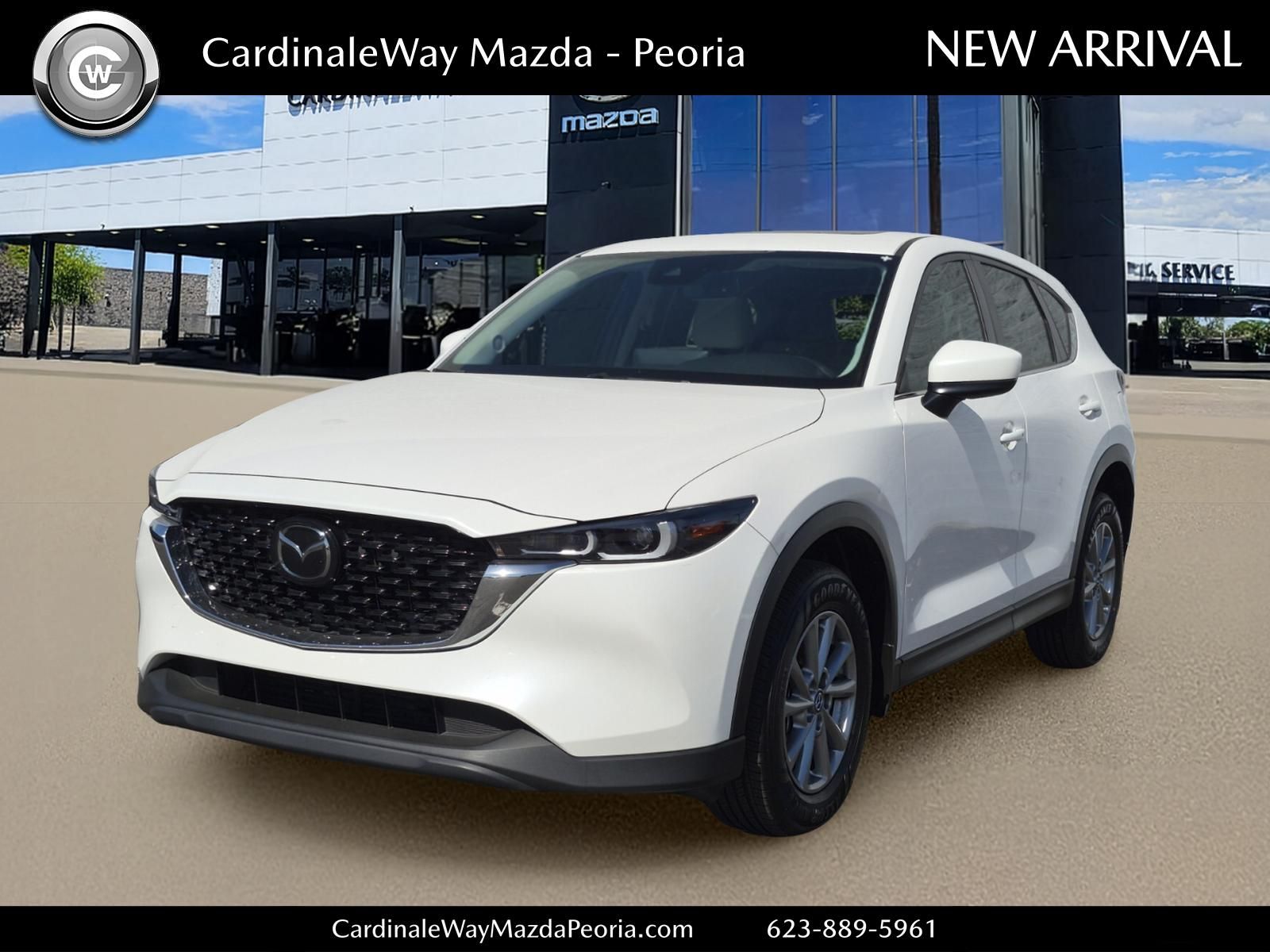 Snowflake White Pearl Mica 2022 Mazda CX-5 SUV / Crossover All-Wheel Drive 6-Speed Automatic