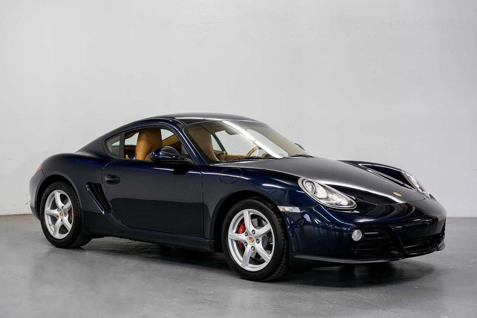 Midnight Blue Metallic 2009 Porsche Cayman Coupe Rear-Wheel Drive 6-Speed Manual Overdrive