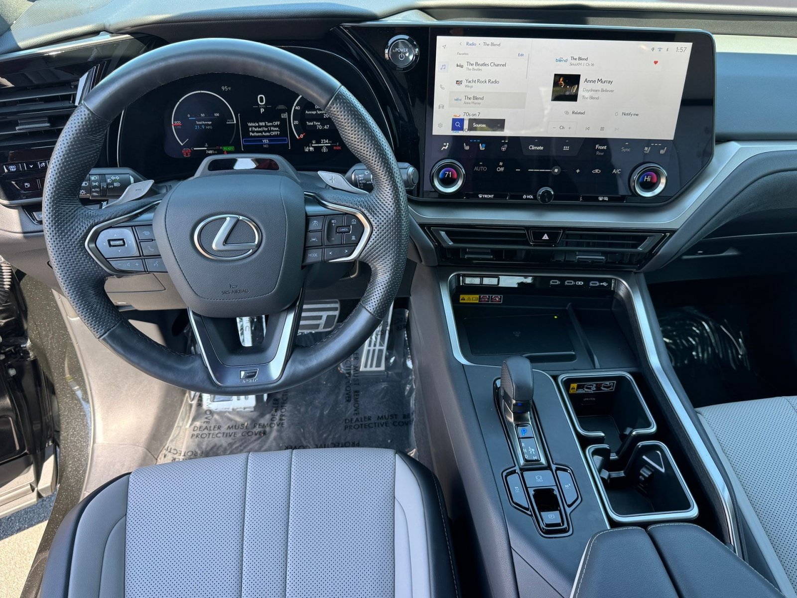 Used 2025 Black Lexus 500h F SPORT Premium image 3