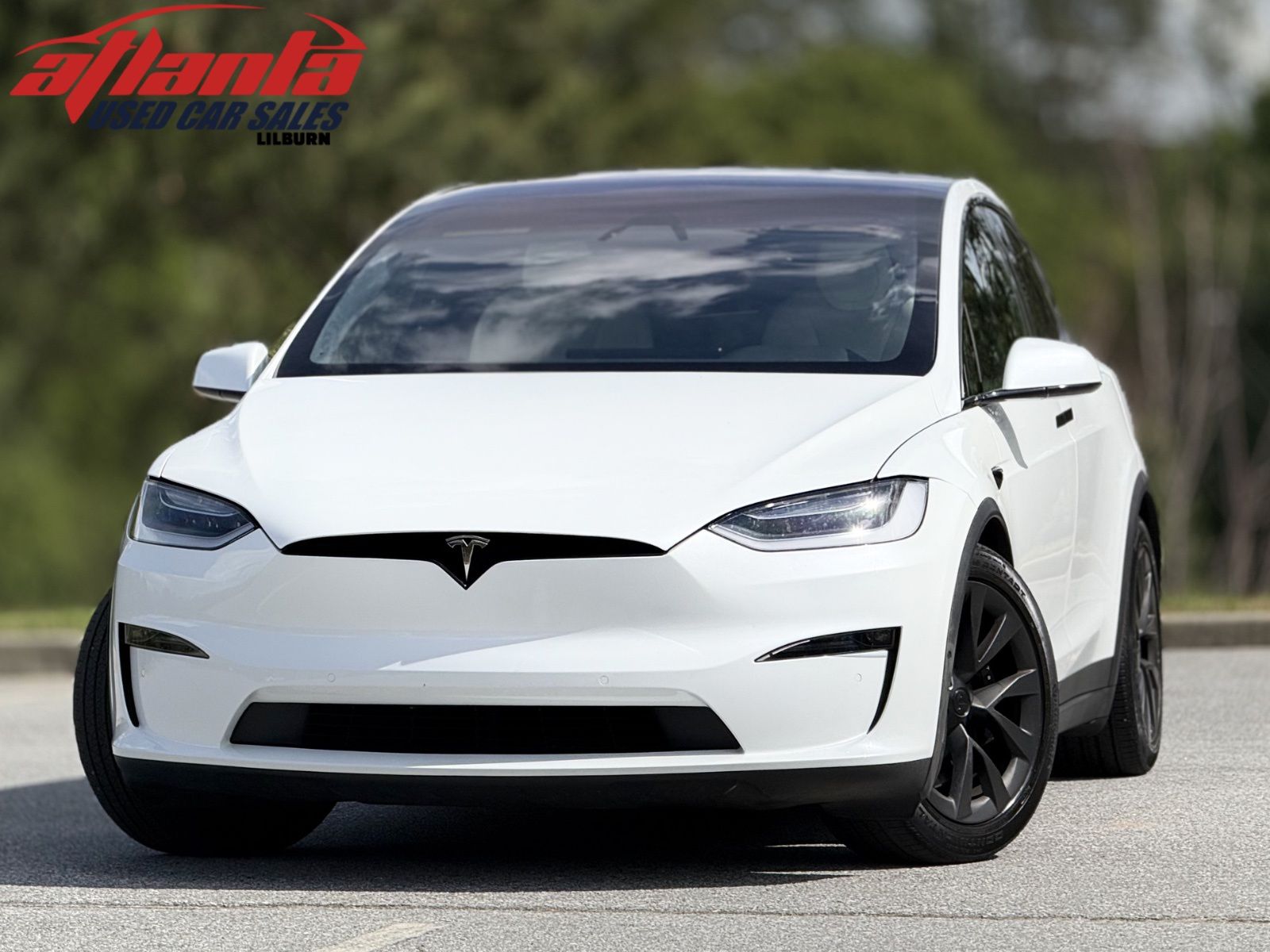 White 2022 Tesla Model X AWD SUV / Crossover All-Wheel Drive 1-Speed Automatic