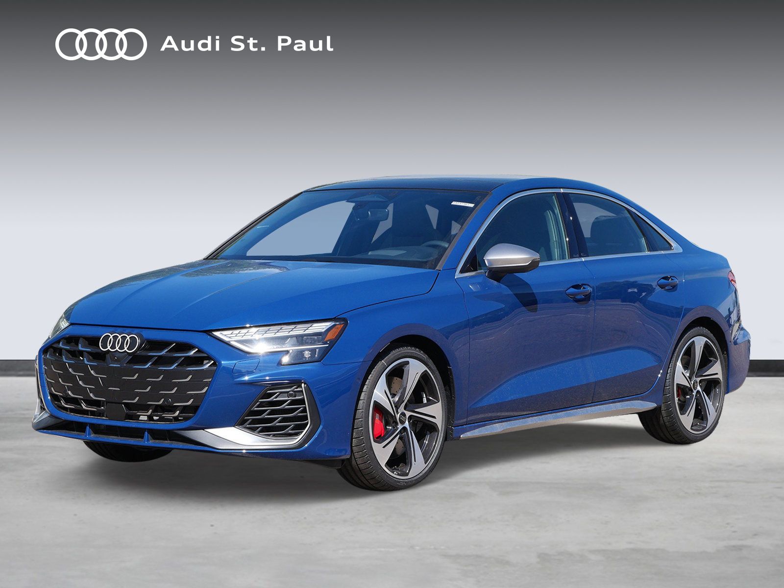 Ascari Blue Metallic 2026 Audi S3 Sedan All-Wheel Drive 7-Speed Automatic