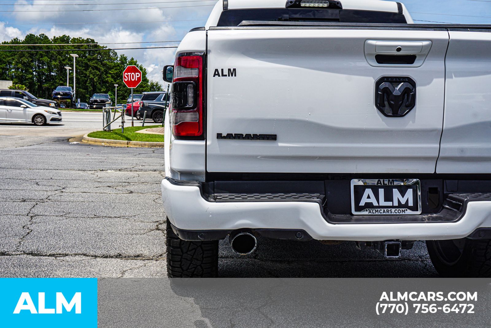 Used 2021 White Ram Laramie image 15