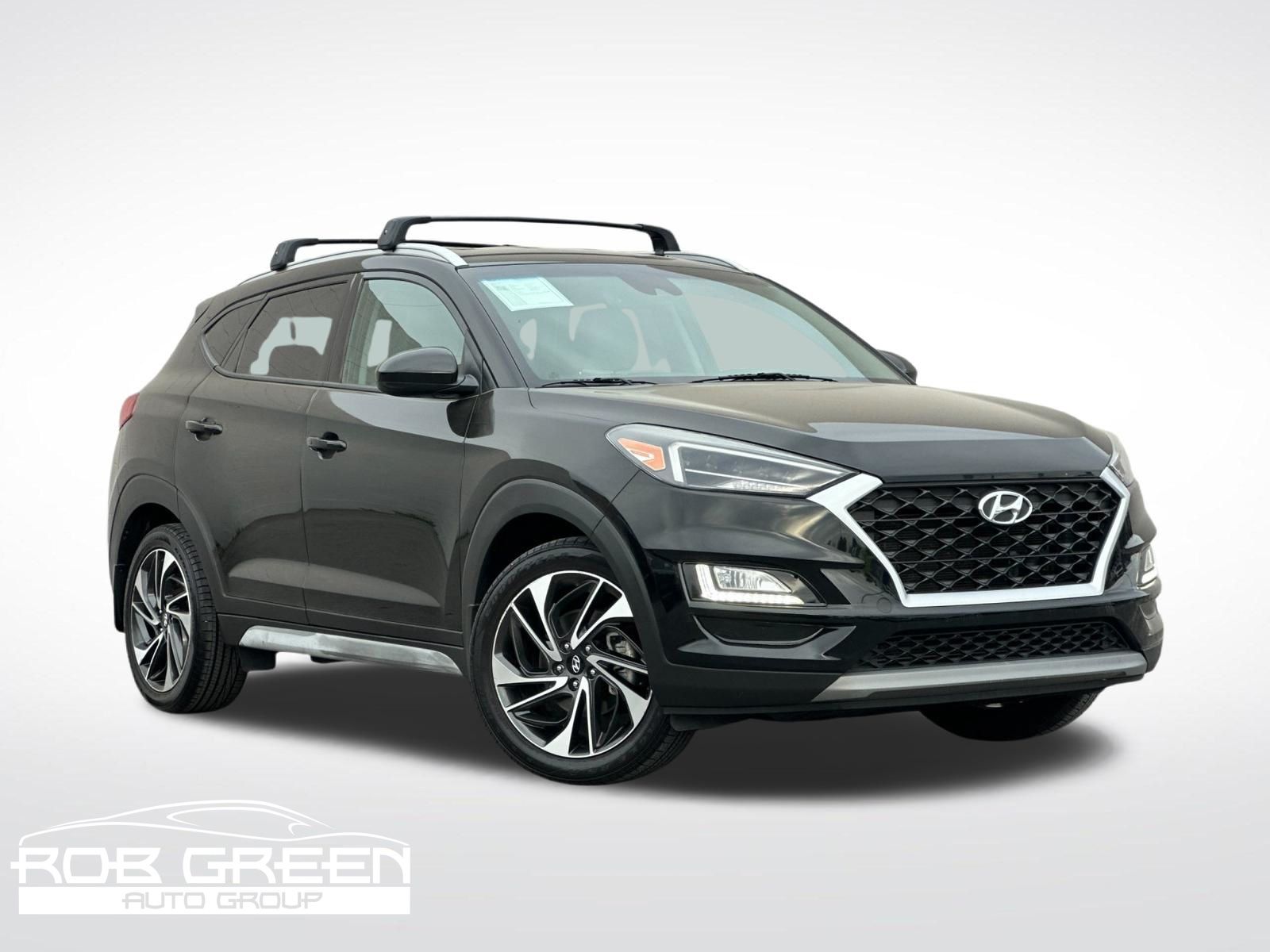 Black Noir Pearl 2019 Hyundai Tucson SUV / Crossover Front-Wheel Drive 6-Speed Automatic