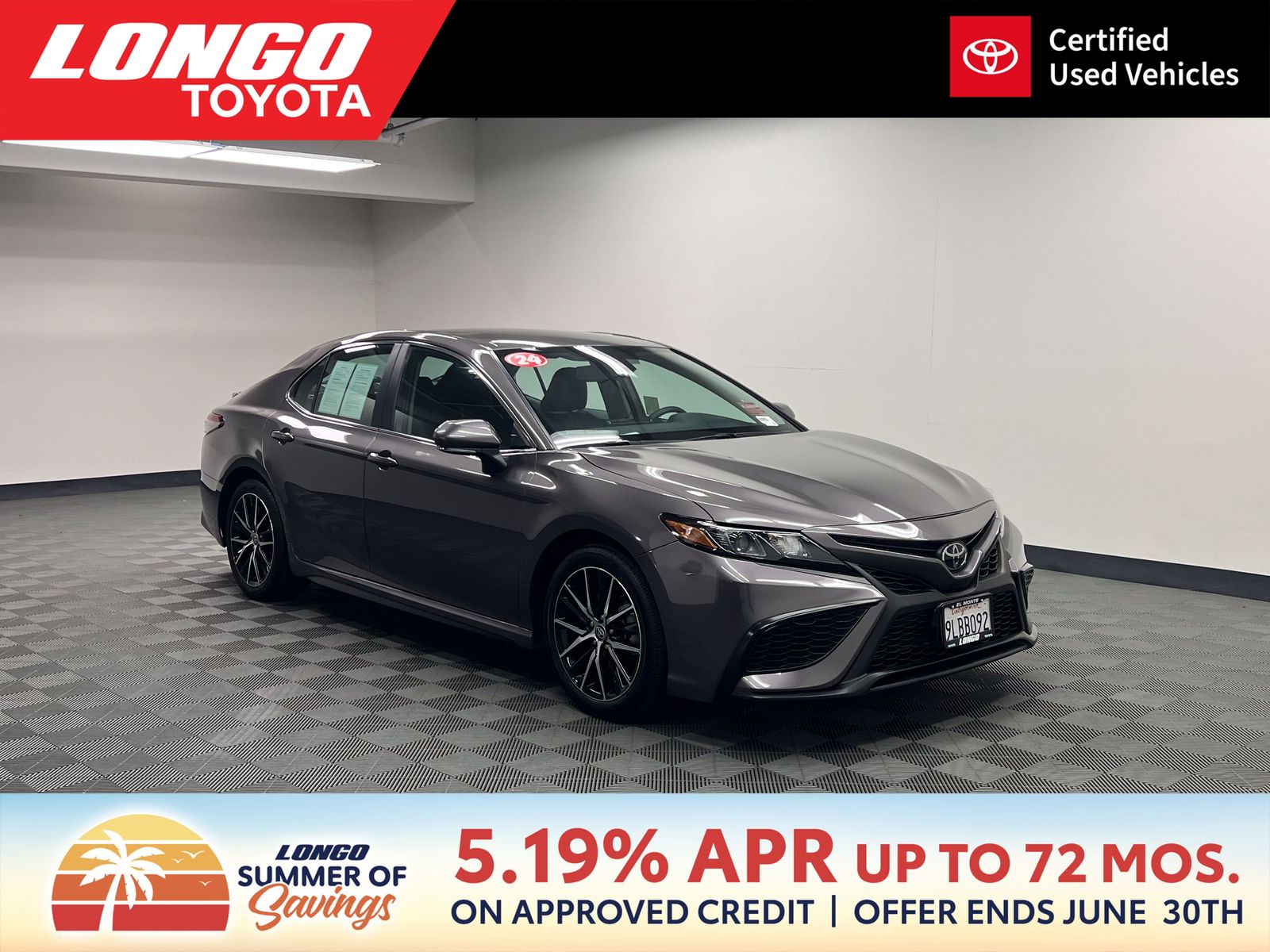 used 2024 Toyota Camry car, priced at $26,888
