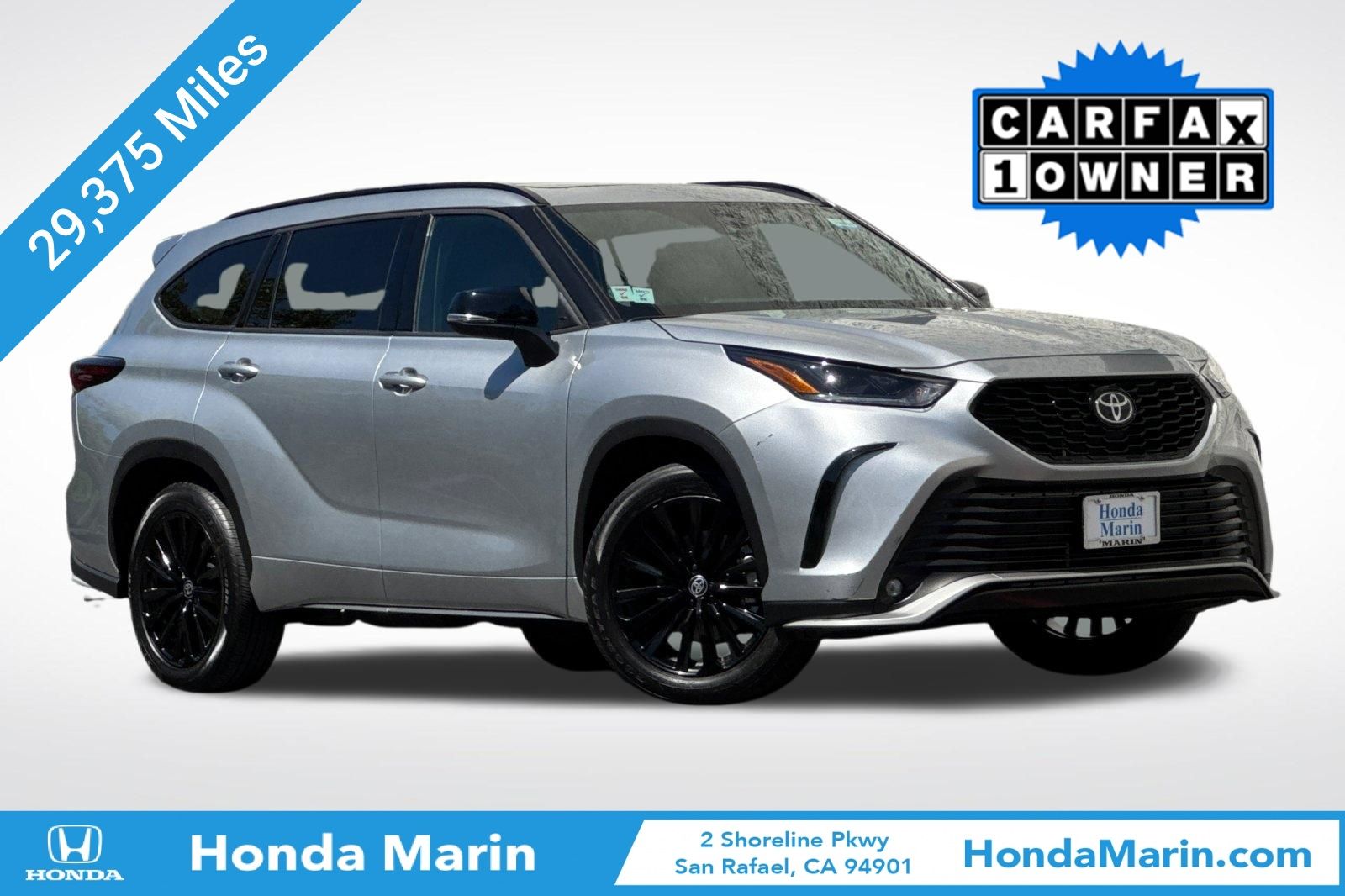 Celestial Silver Metallic 2025 Toyota Highlander SUV / Crossover All-Wheel Drive 8-Speed Automatic