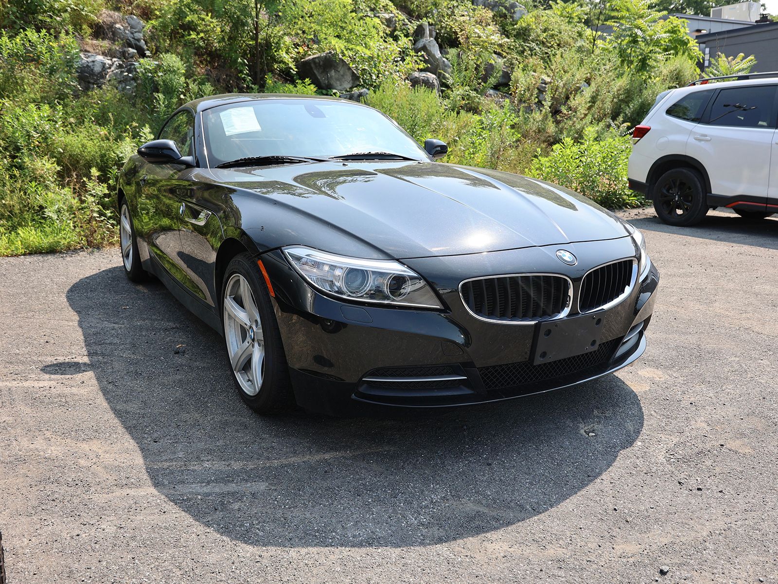 Black Sapphire Metallic 2014 BMW Z4 Convertible Rear-Wheel Drive 6-Speed Manual