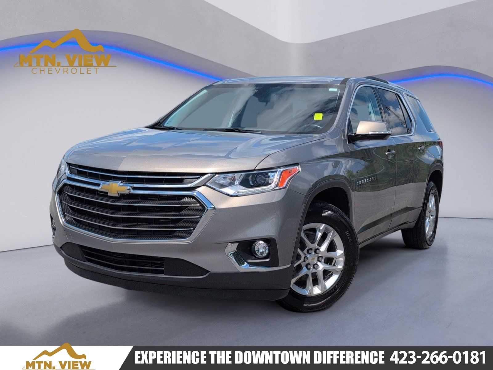 Pepperdust Metallic 2018 Chevrolet Traverse LT Cloth FWD SUV / Crossover Front-Wheel Drive 9-Speed Automatic