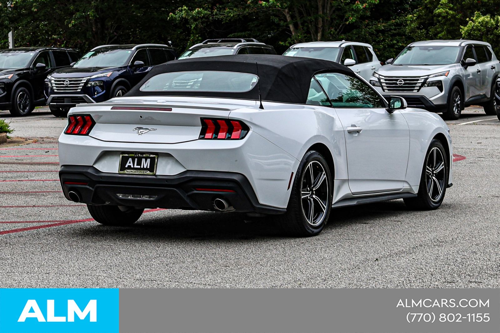 Used 2025 White Ford EcoBoost Premium image 7
