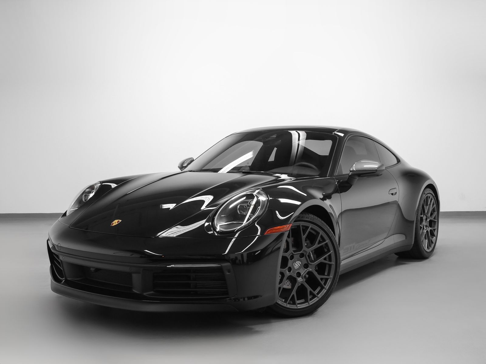 Jet Black Metallic 2024 Porsche 911 Coupe Rear-Wheel Drive 7-Speed Manual