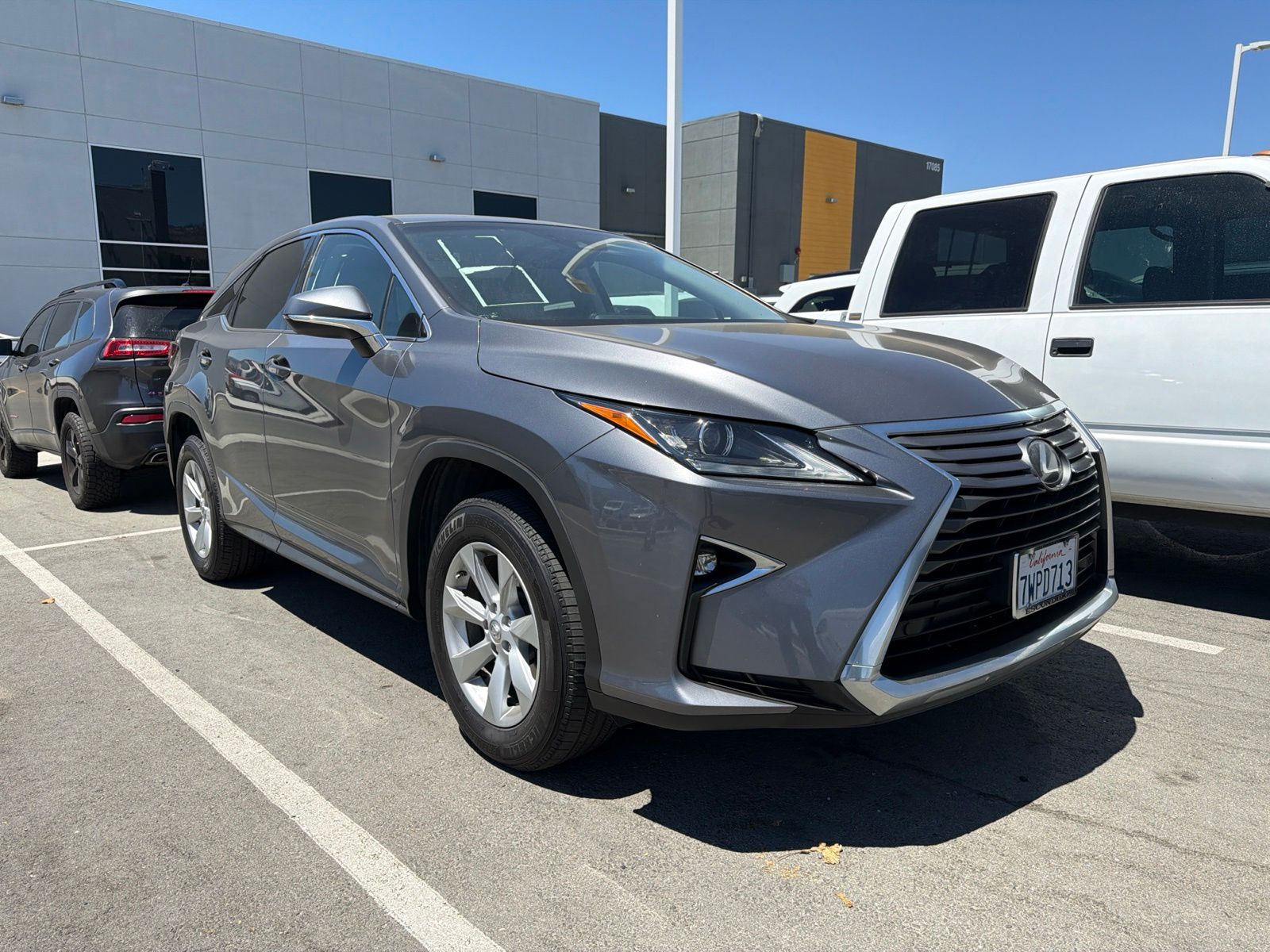 Gray Pearl 2017 Lexus RX SUV / Crossover Front-Wheel Drive 8-Speed Automatic