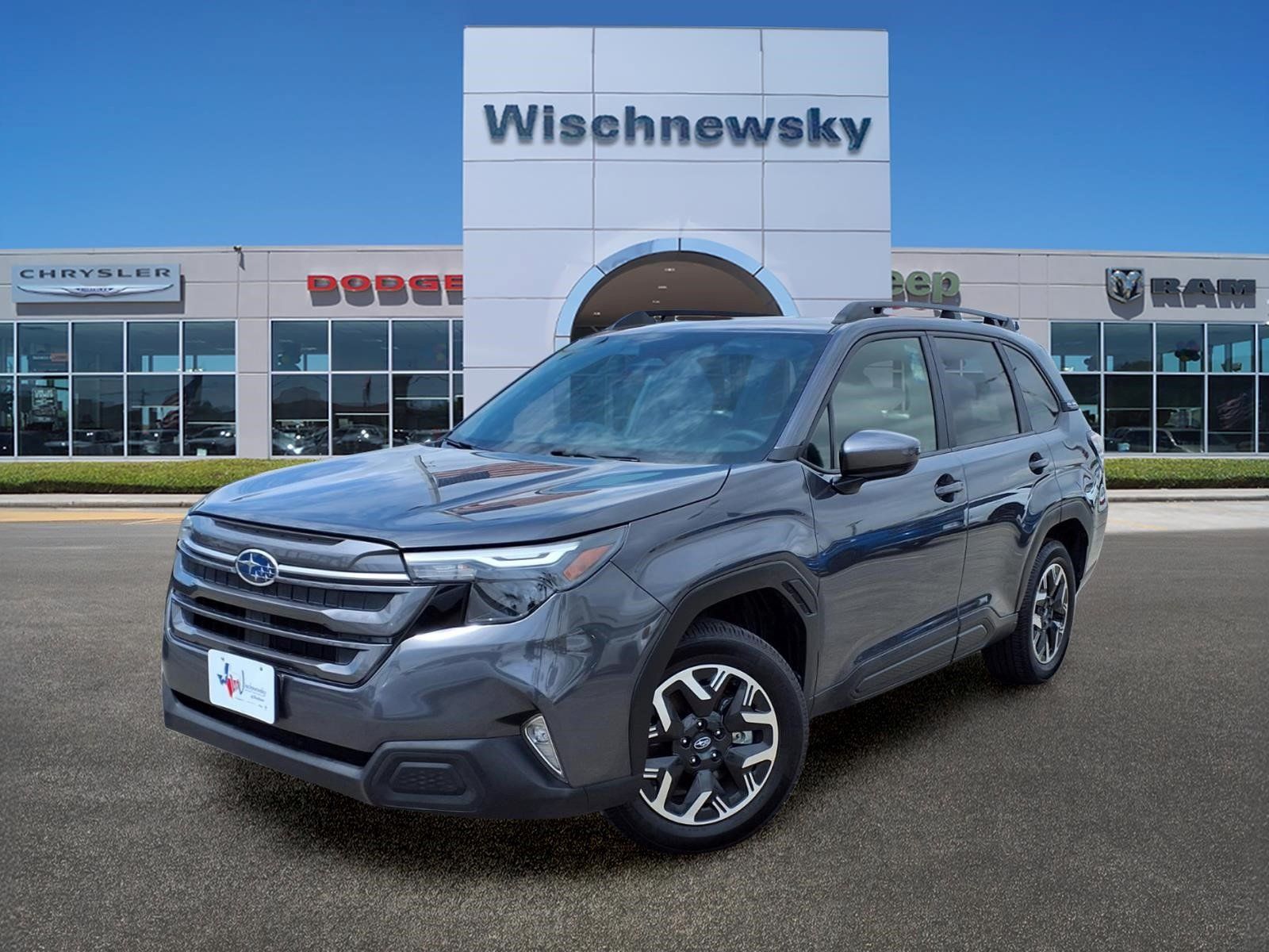2025 Subaru Forester Premium Gray at AutoSavvy Houston Northwest