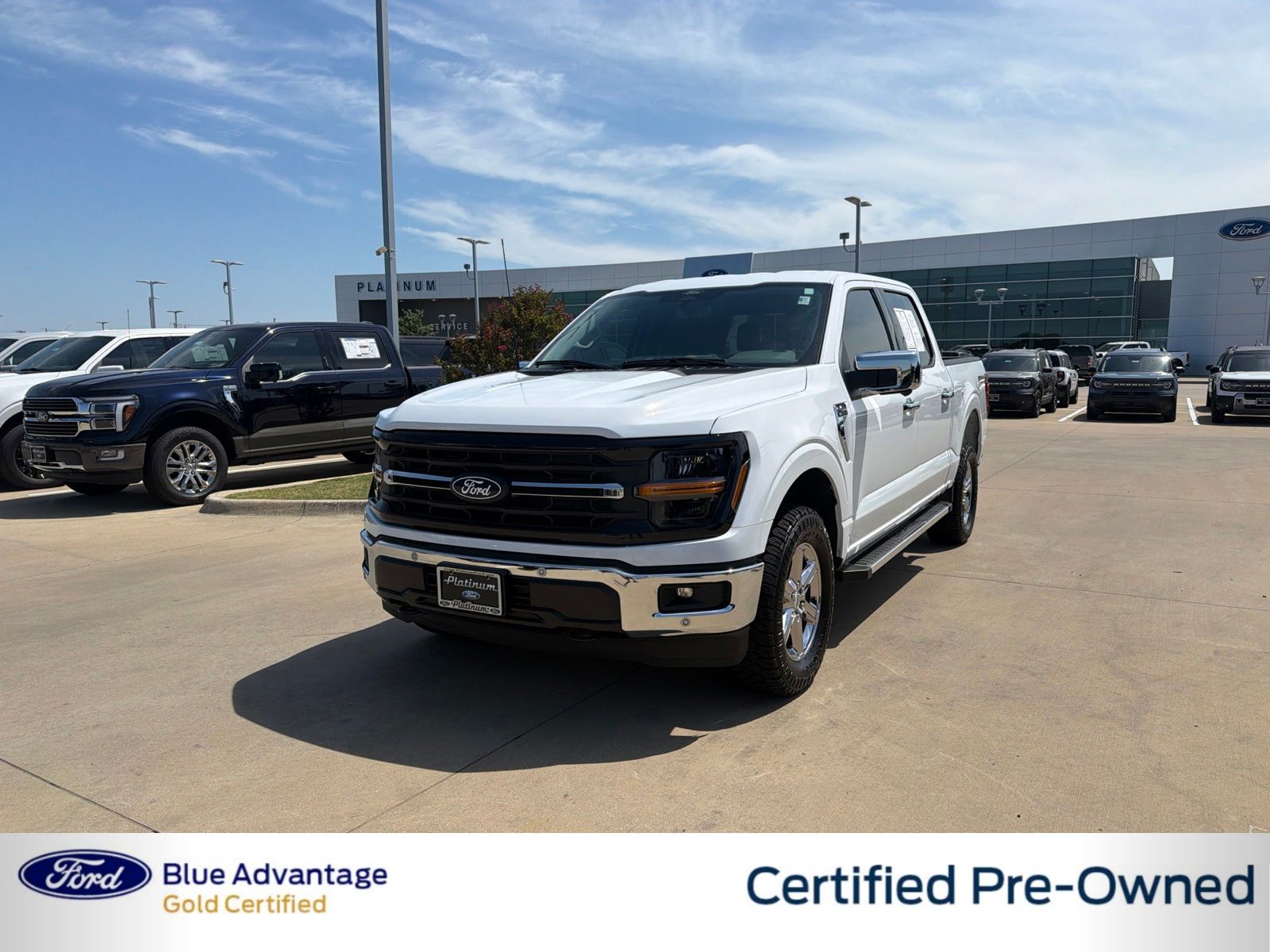 Oxford White 2025 Ford F-150 Pickup Truck Four-Wheel Drive Automatic