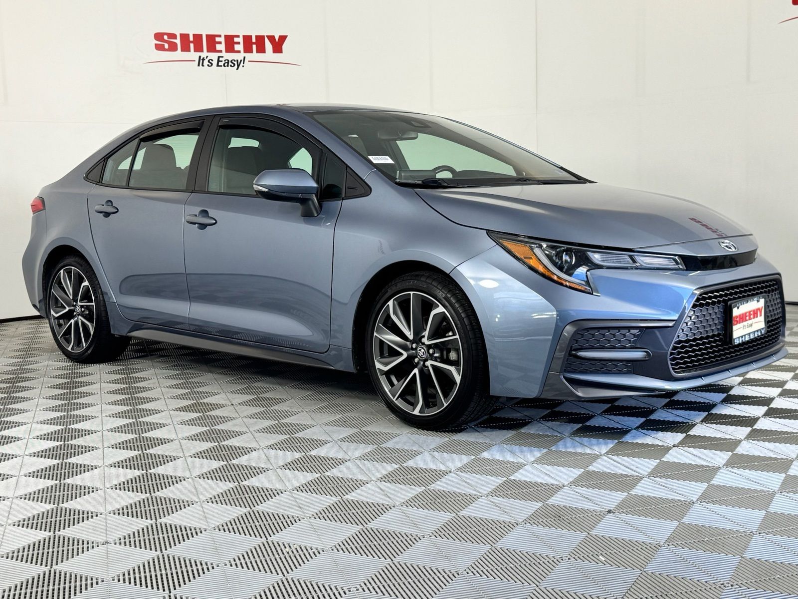 Celestite 2021 Toyota Corolla Sedan Front-Wheel Drive Continuously Variable Transmission