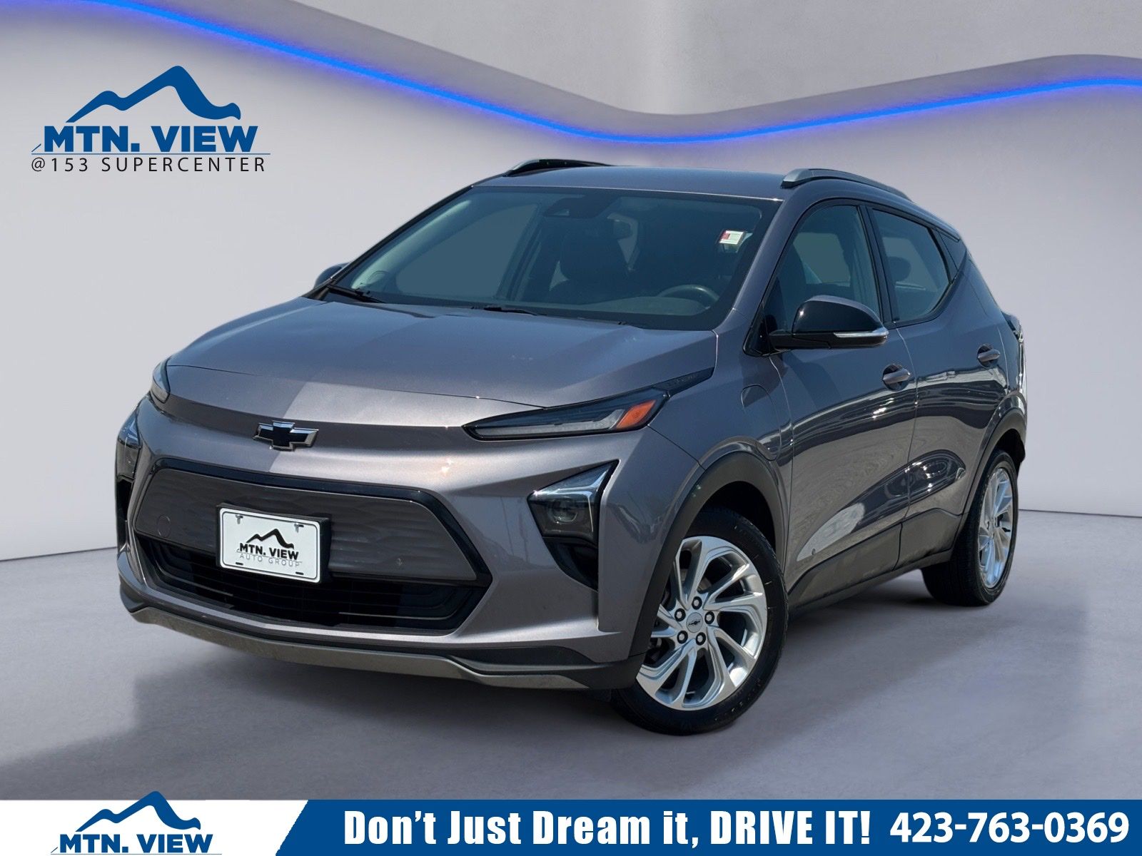 Gray Ghost Metallic 2023 Chevrolet Bolt EUV LT FWD Hatchback Front-Wheel Drive 1-Speed Automatic