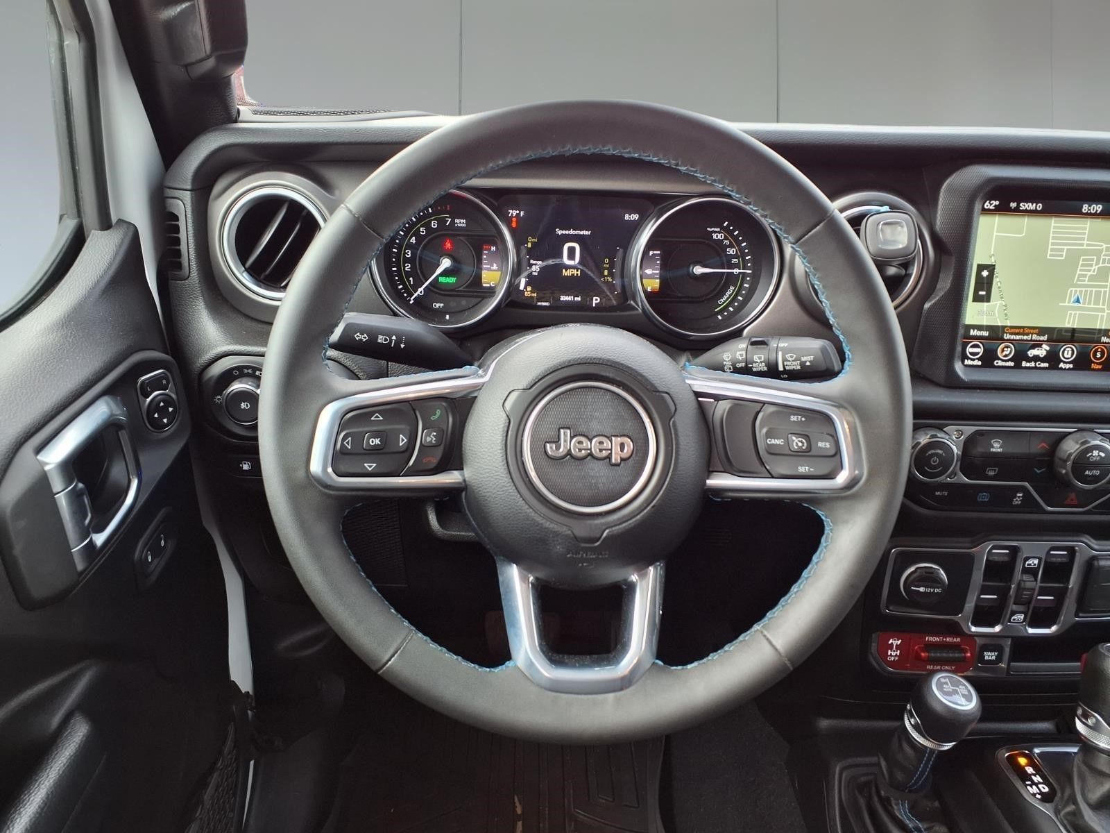 2023 Jeep Wrangler Rubicon 4xe White at DeMontrond Gulf Freeway