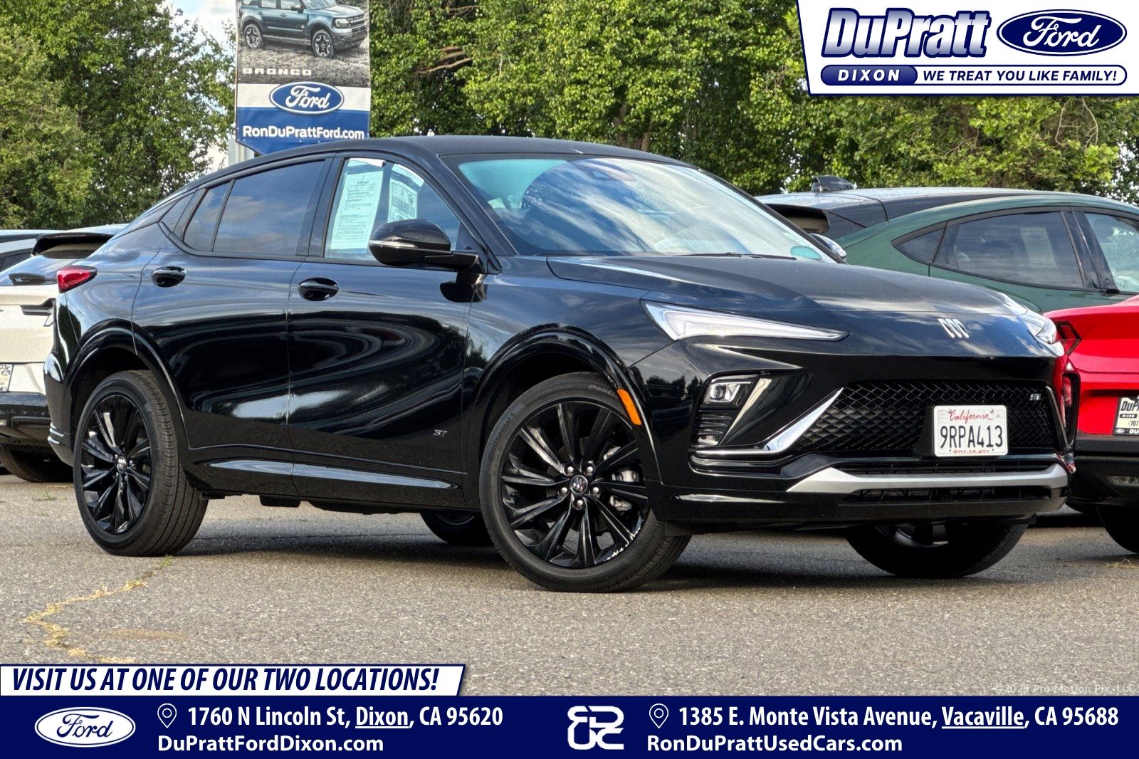 Black (Ebony Twilight Metallic) 2025 Buick Envista Sport Touring FWD SUV / Crossover Front-Wheel Drive 6-Speed Automatic