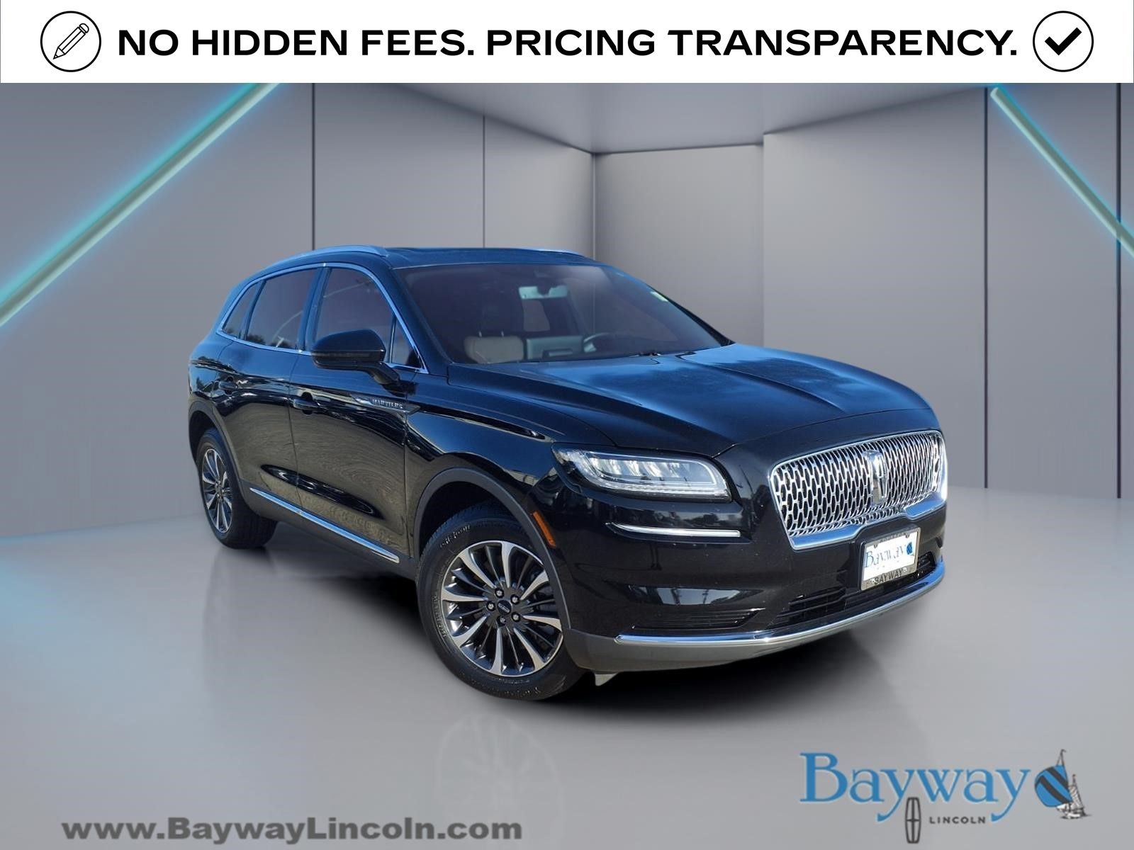 Black Metallic 2023 Lincoln Nautilus SUV / Crossover Front-Wheel Drive 8-Speed Automatic