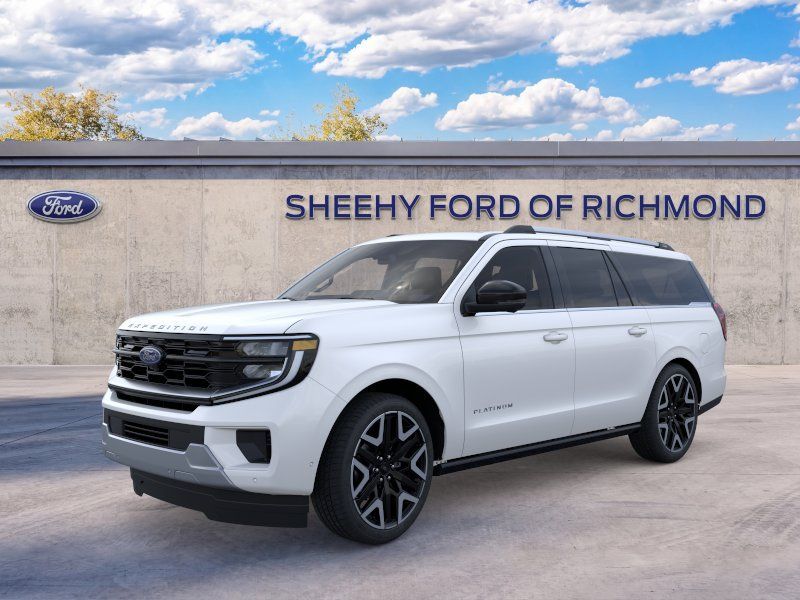 New 2026 Star White Metallic Tri-Coat Ford Platinum image 2