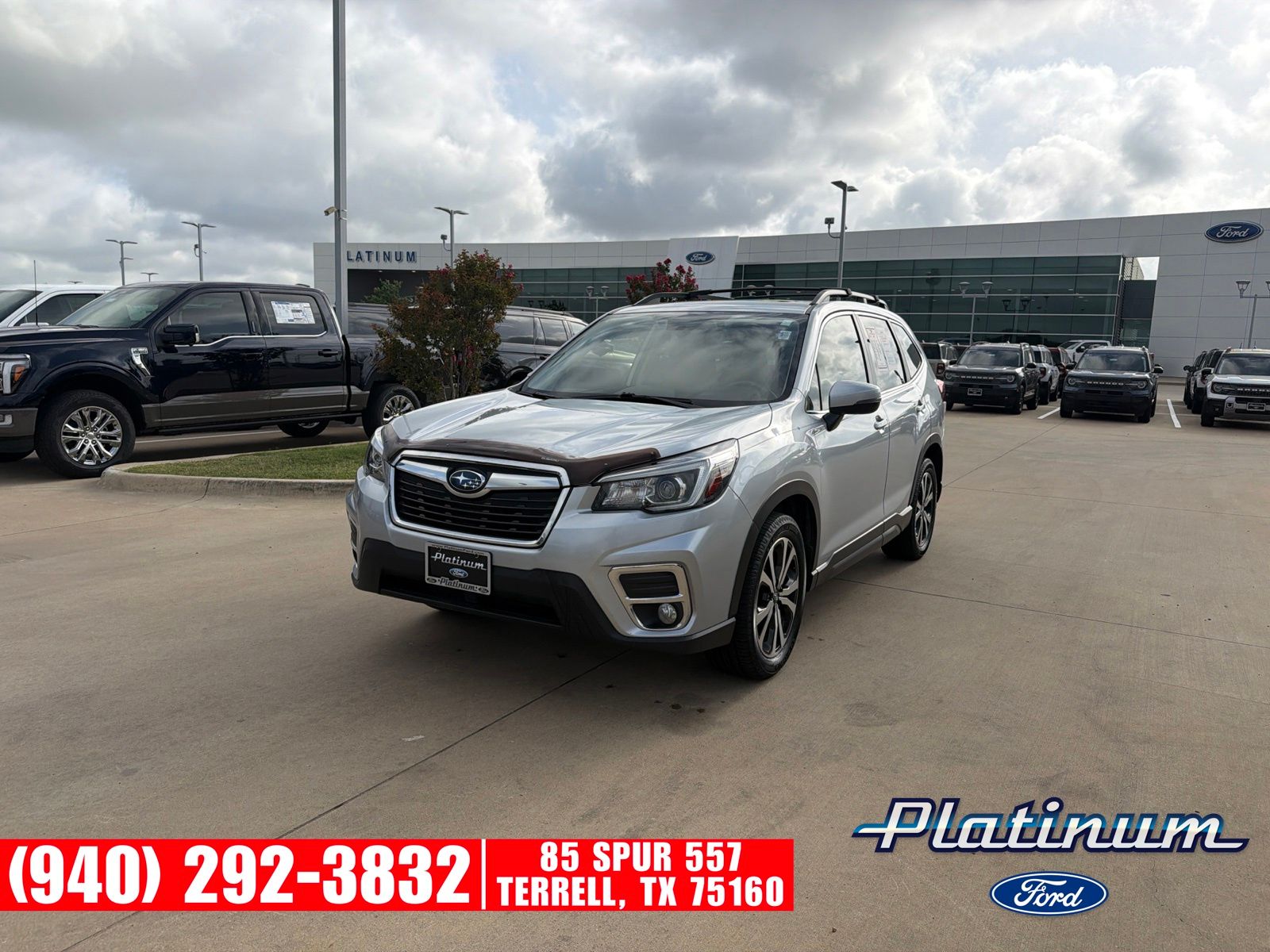 Ice Silver Metallic 2020 Subaru Forester SUV / Crossover All-Wheel Drive Continuously Variable Transmission