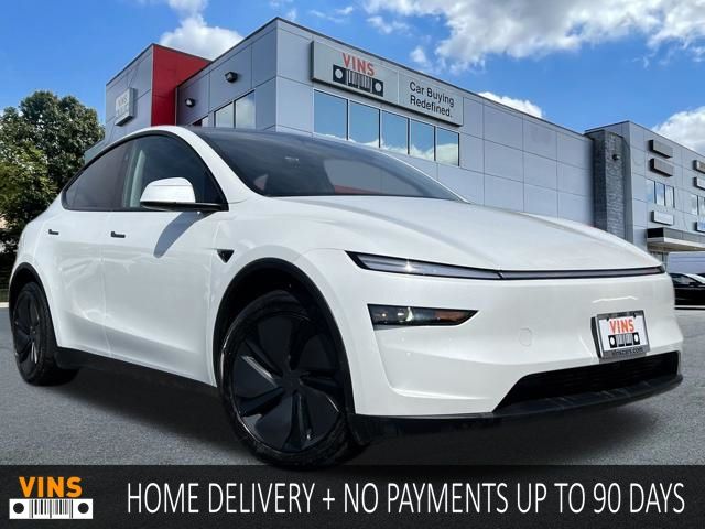 White 2026 Tesla Model Y Long Range AWD SUV / Crossover All-Wheel Drive 1-Speed Automatic