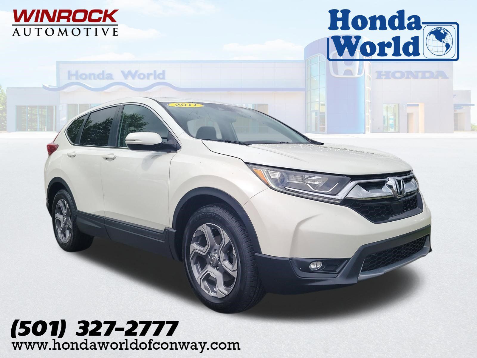 White Diamond Pearl 2017 Honda CR-V EX-L FWD SUV / Crossover Front-Wheel Drive Continuously Variable Transmission