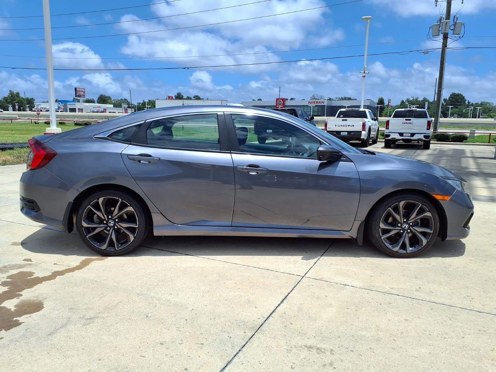 2020 Honda Civic Sport Gray at Bayshore Chrysler Jeep Dodge Ram