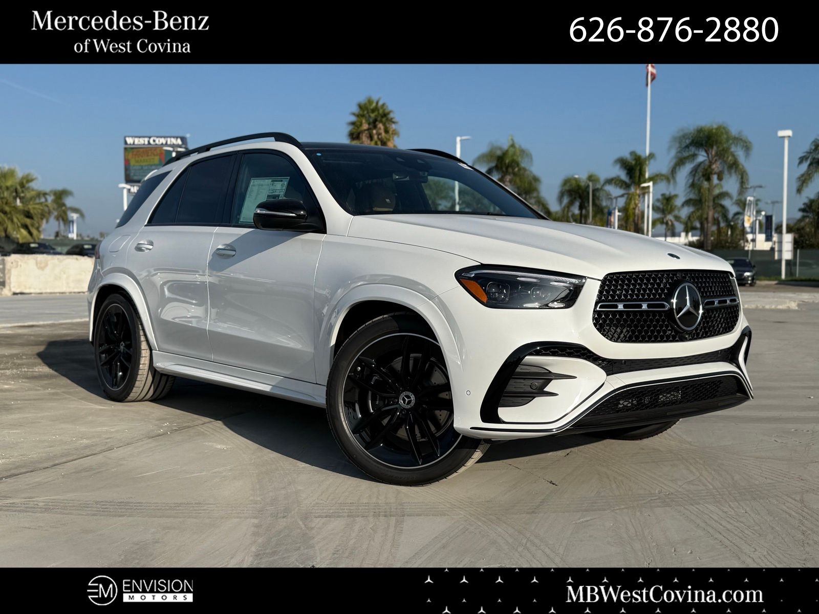 White 2026 Mercedes-Benz GLE SUV / Crossover All-Wheel Drive 9-Speed Automatic