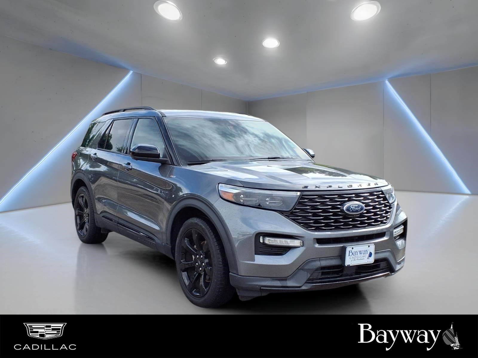 2023 Ford Explorer ST-Line Gray at Wharton Ford