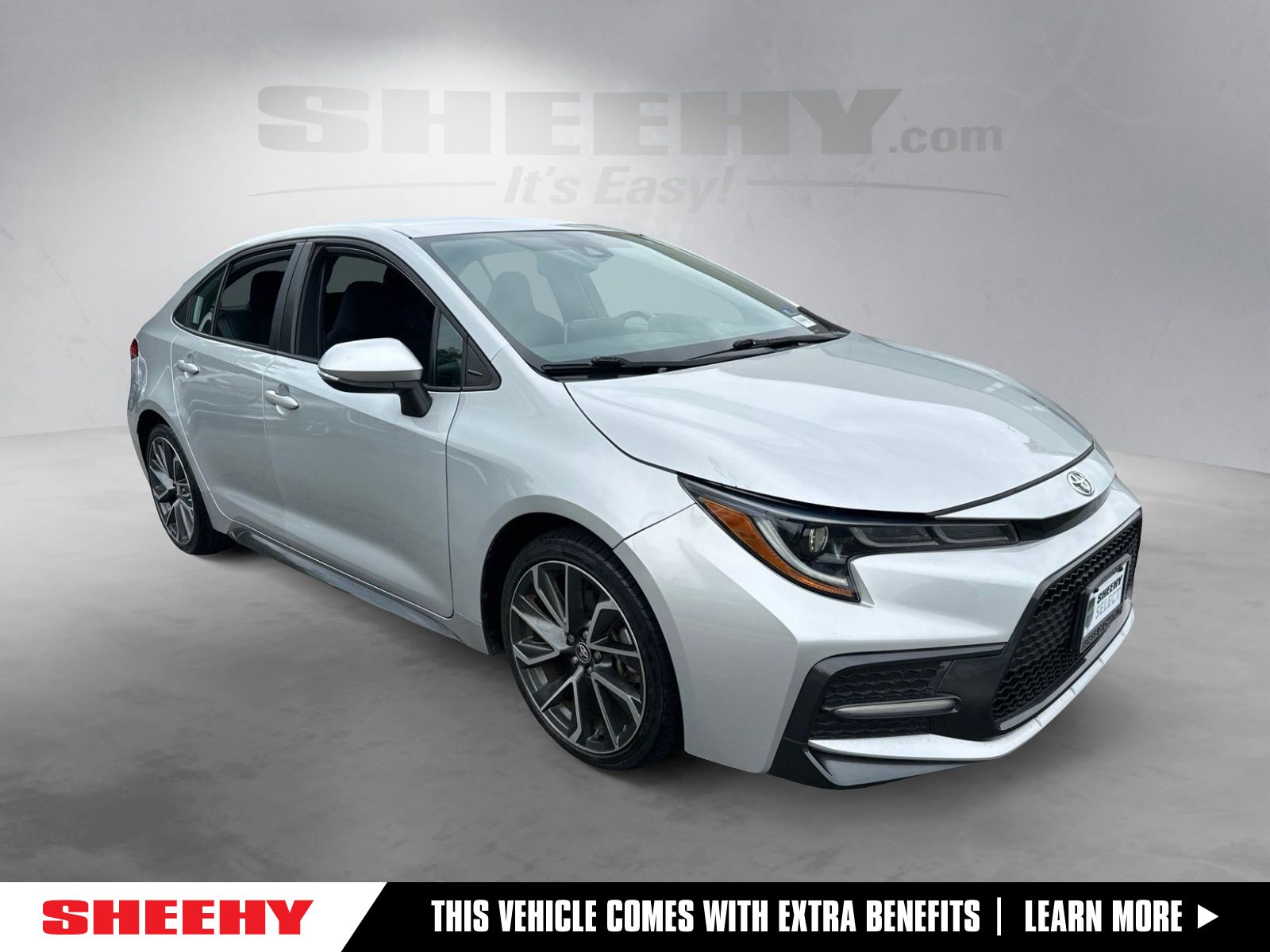 Classic Silver Metallic 2020 Toyota Corolla Sedan Front-Wheel Drive Continuously Variable Transmission