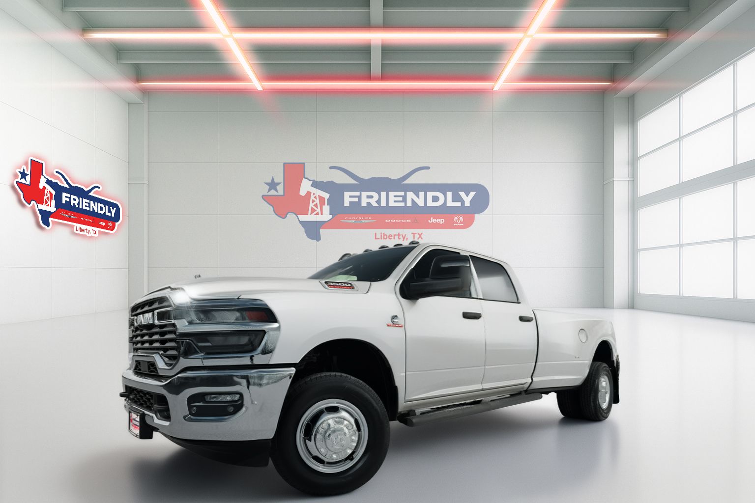Silver Zynith 2026 RAM 3500 Pickup Truck Four-Wheel Drive 8-Speed Automatic