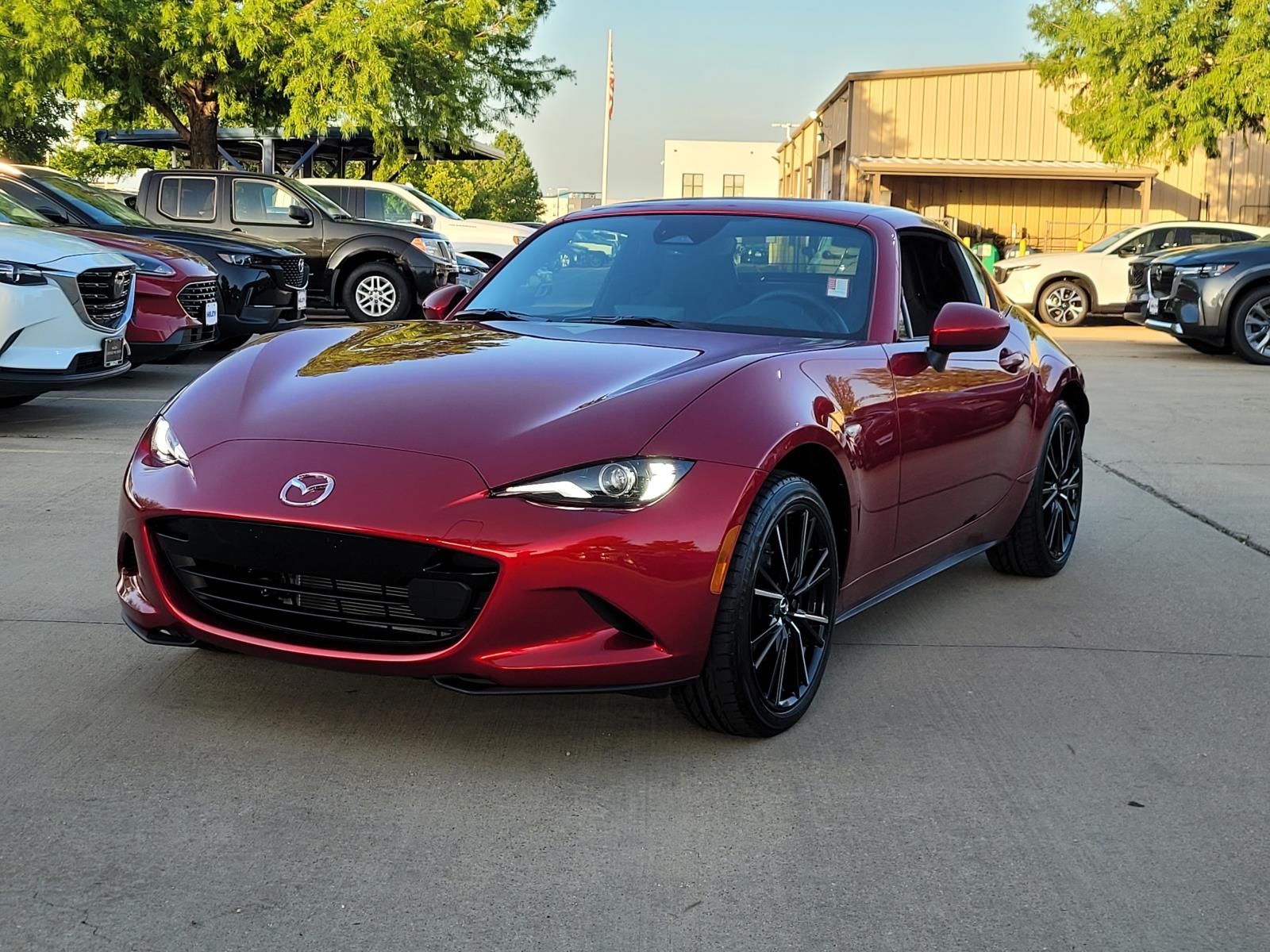 used 2025 Mazda MX-5 Miata RF car, priced at $35,900