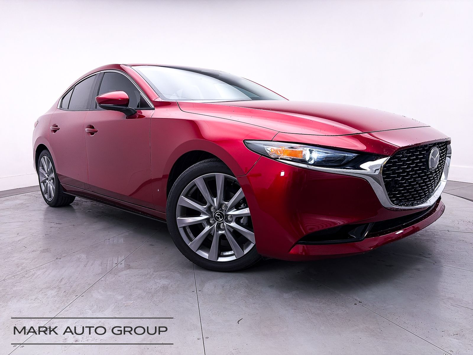 Soul Red Crystal Metallic 2025 Mazda MAZDA3 2.5 S Preferred Sedan FWD Sedan Front-Wheel Drive 6-Speed Automatic