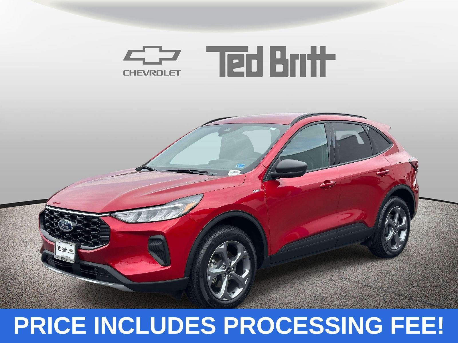 Red Metallic 2025 Ford Escape SUV / Crossover All-Wheel Drive 8-Speed Automatic