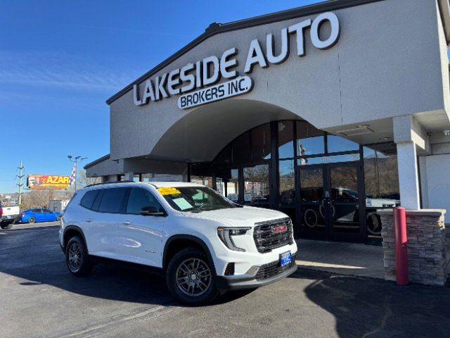 Summit White 2025 GMC Acadia Elevation AWD SUV / Crossover Four-Wheel Drive 8-Speed Automatic