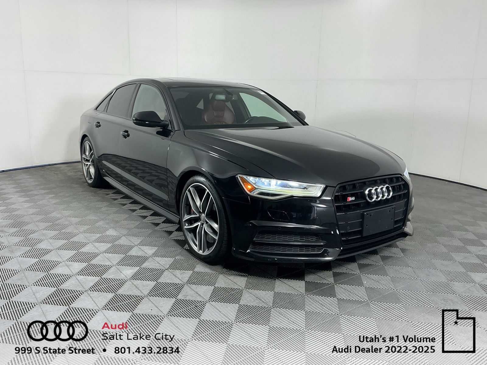 Mythos Black Metallic 2016 Audi S6 Sedan All-Wheel Drive 7-Speed Automatic