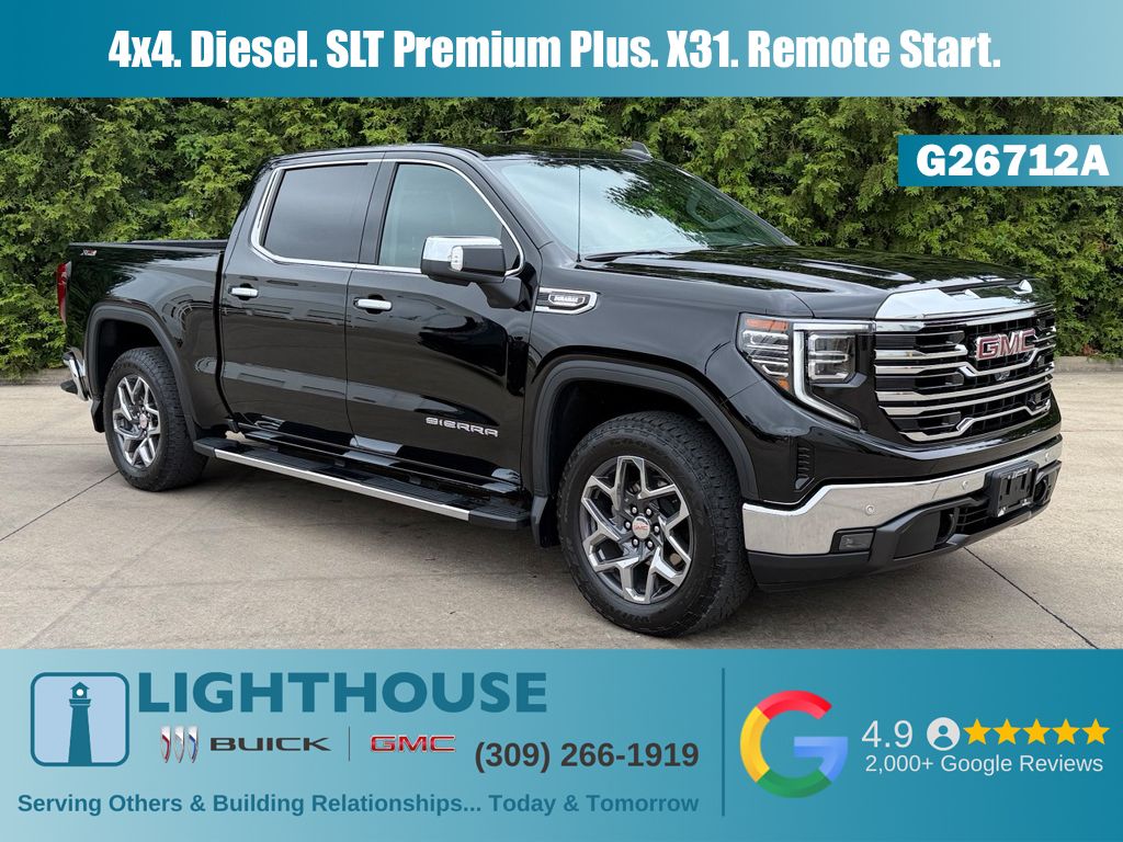 Onyx Black 2026 GMC Sierra 1500 Pickup Truck Four-Wheel Drive Automatic
