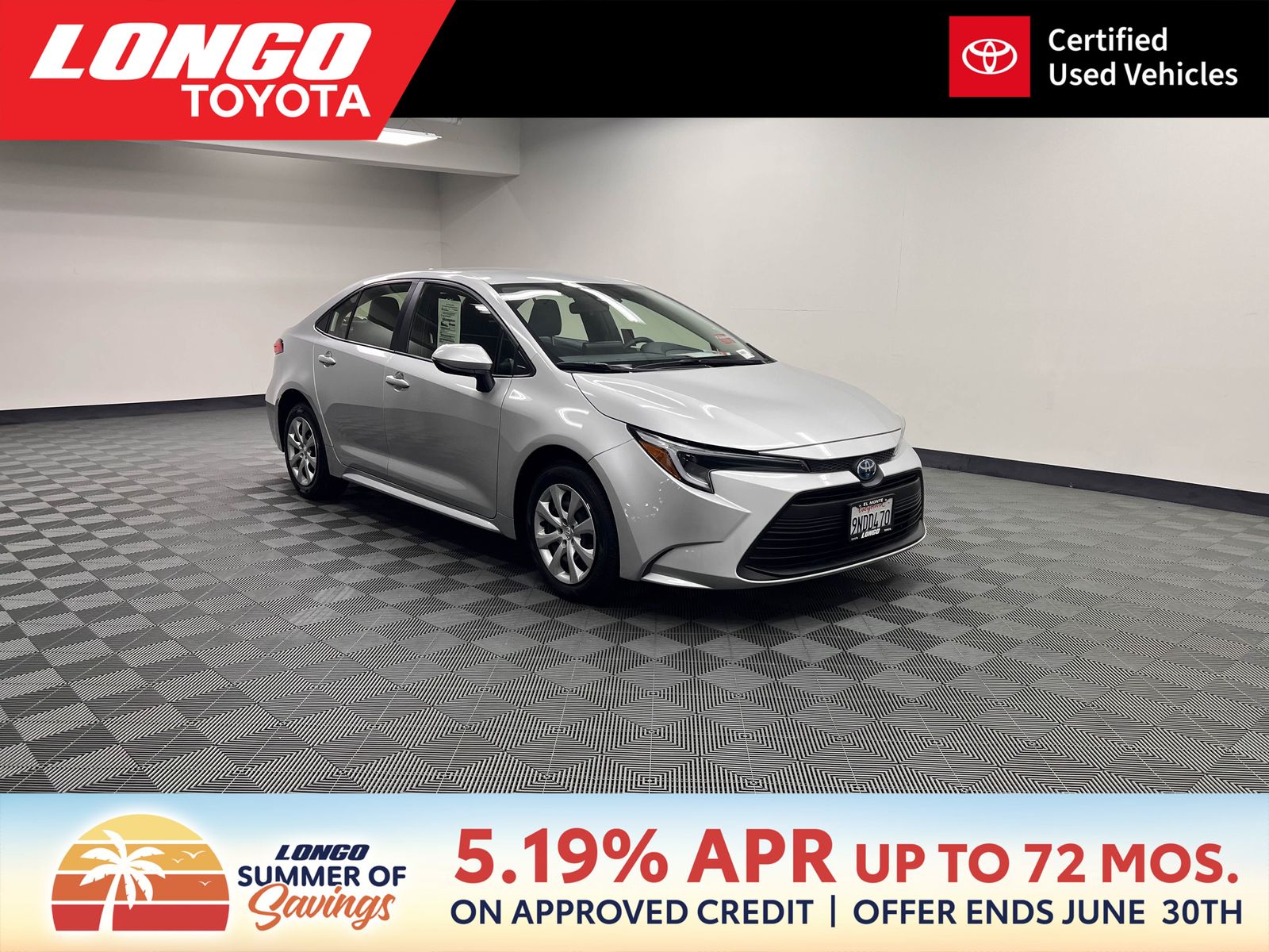 used 2024 Toyota Corolla Hybrid car, priced at $25,996