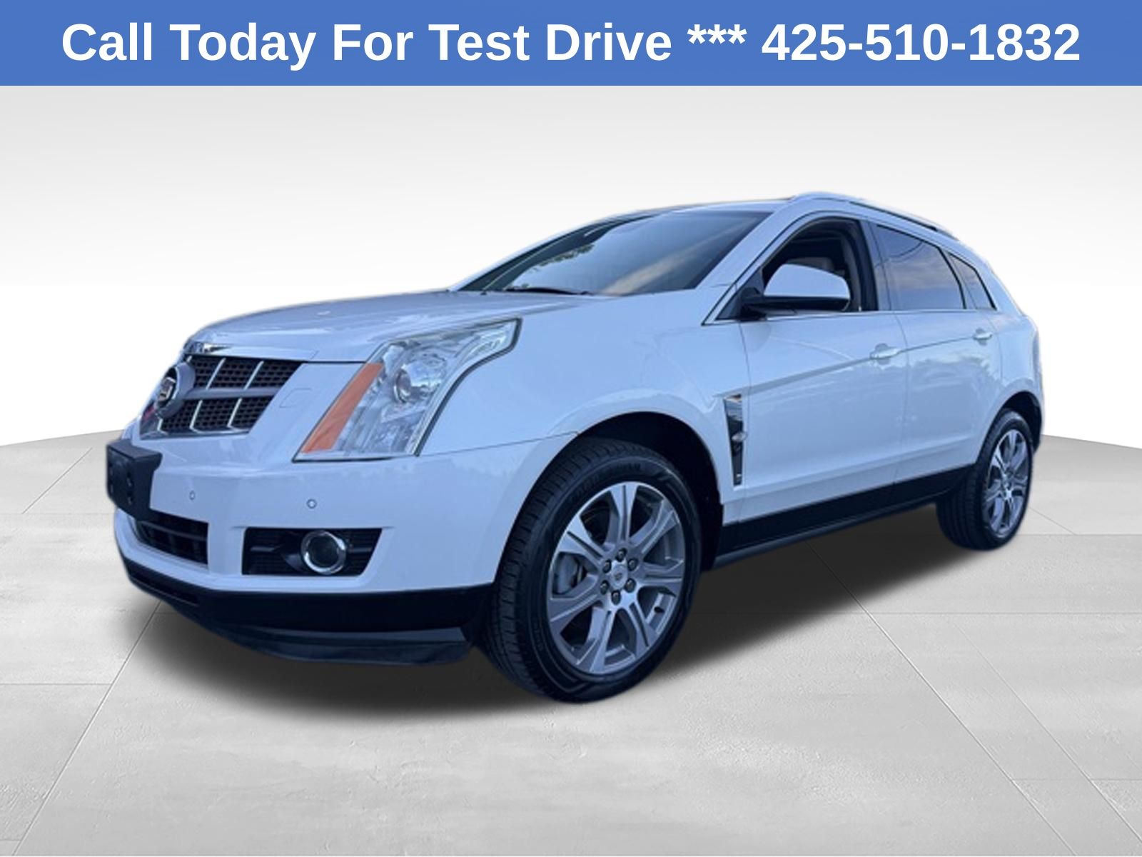 Gray (Platinum Ice Tricoat) 2010 Cadillac SRX SUV / Crossover All-Wheel Drive 6-Speed Automatic