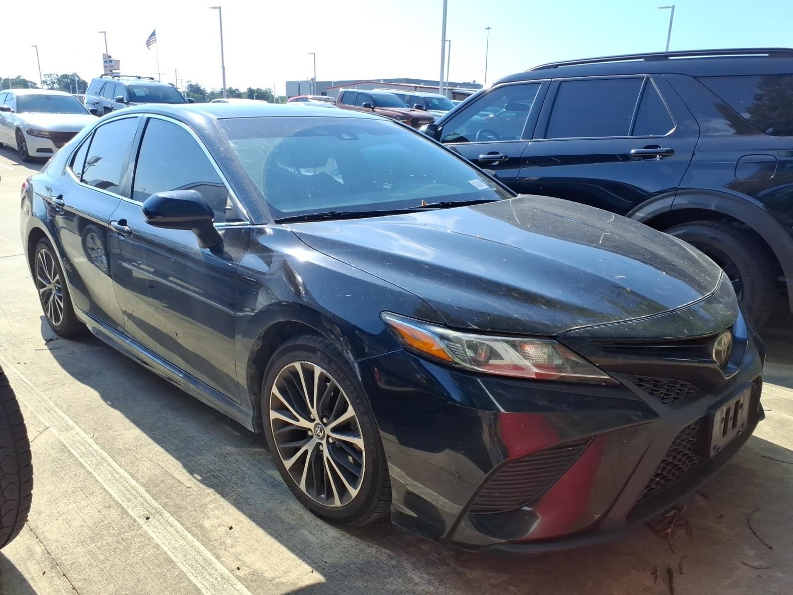 2018 Toyota Camry SE Black at Cook Ford