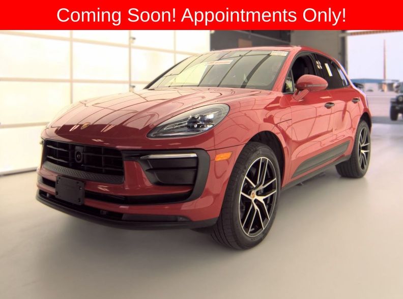 Carmine Red 2024 Porsche Macan SUV / Crossover All-Wheel Drive 7-Speed Automatic