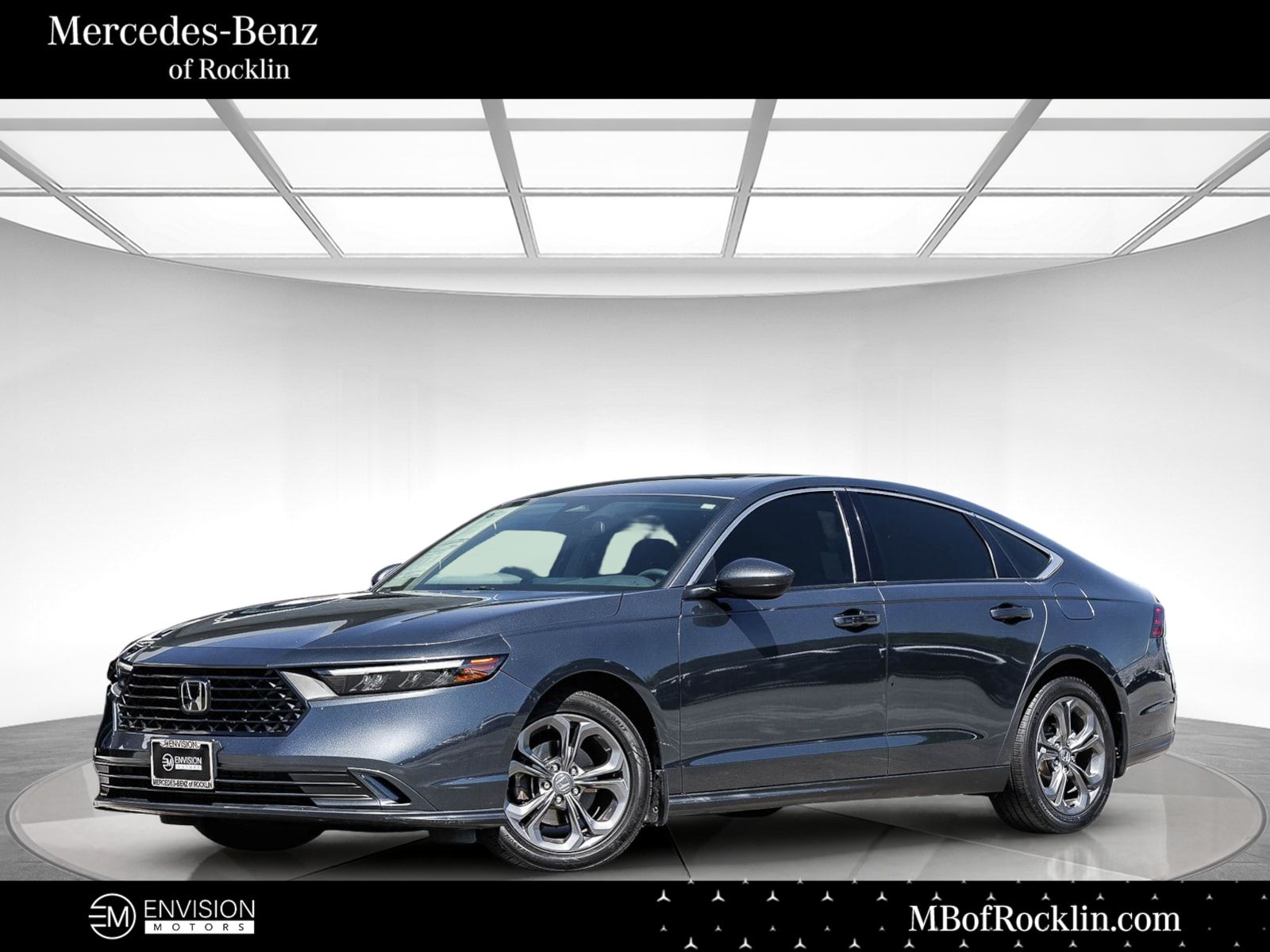 Meteorite Gray Metallic 2023 Honda Accord EX FWD Sedan Front-Wheel Drive Continuously Variable Transmission