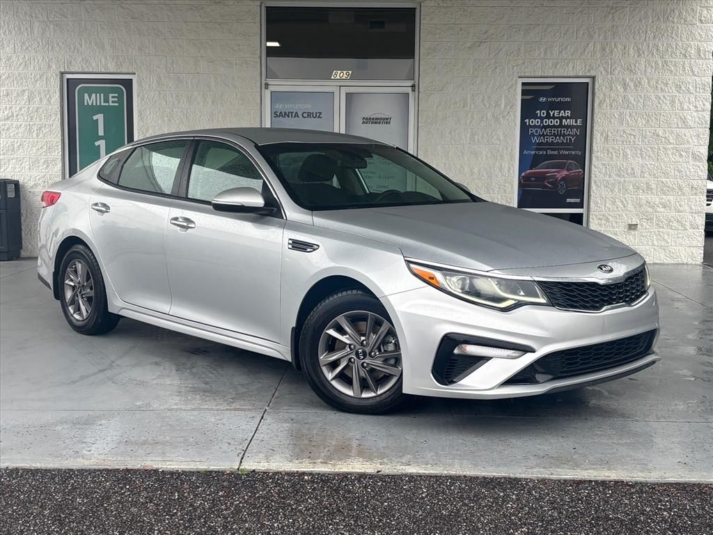 Sparkling Silver 2020 Kia Optima LX FWD Sedan Front-Wheel Drive 6-Speed Automatic